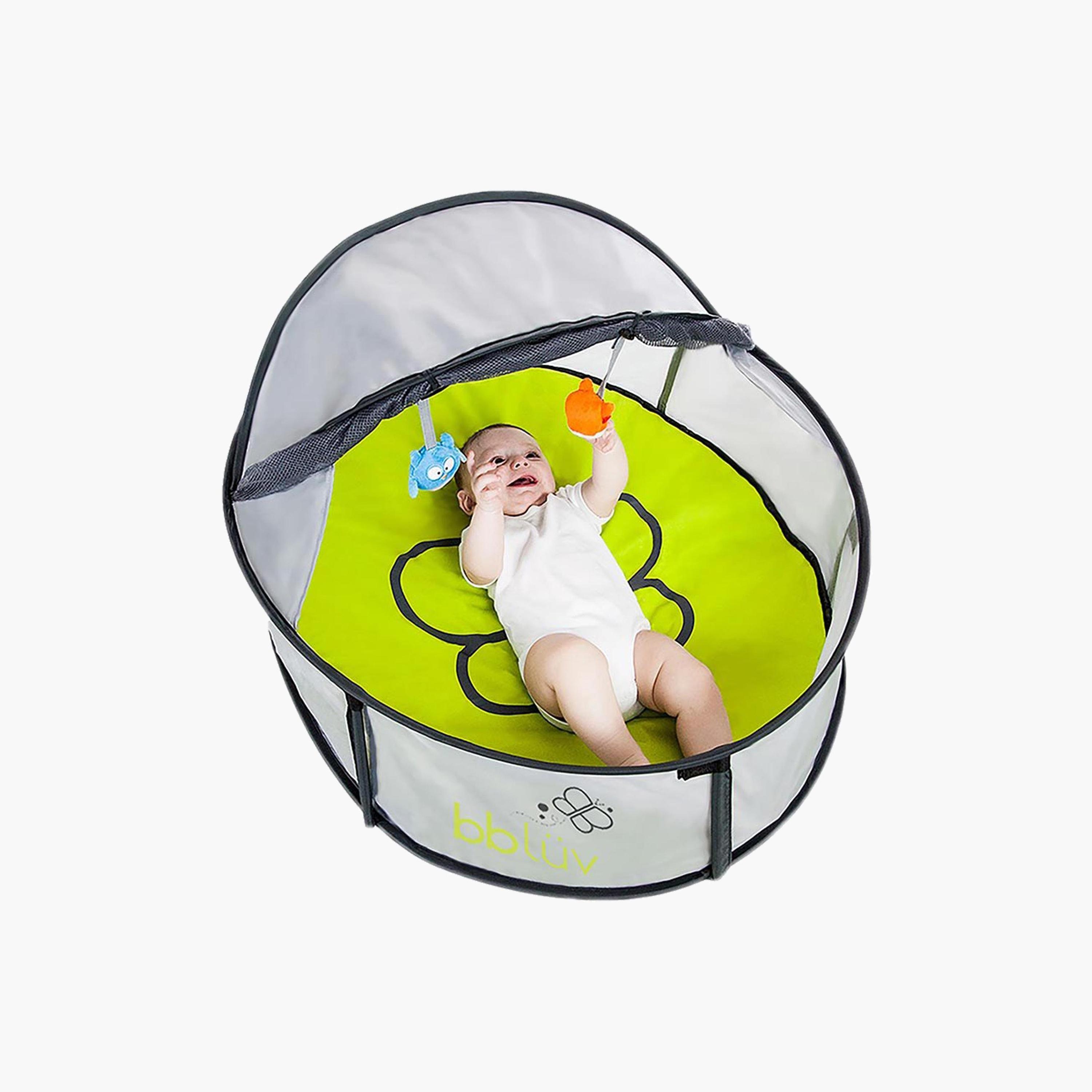 سرير سفر صغير 2 في 1 مع خيمة لعب من بيبي لاف-baby-nursery-furniture-cribsandbeds-travelcots-image-2