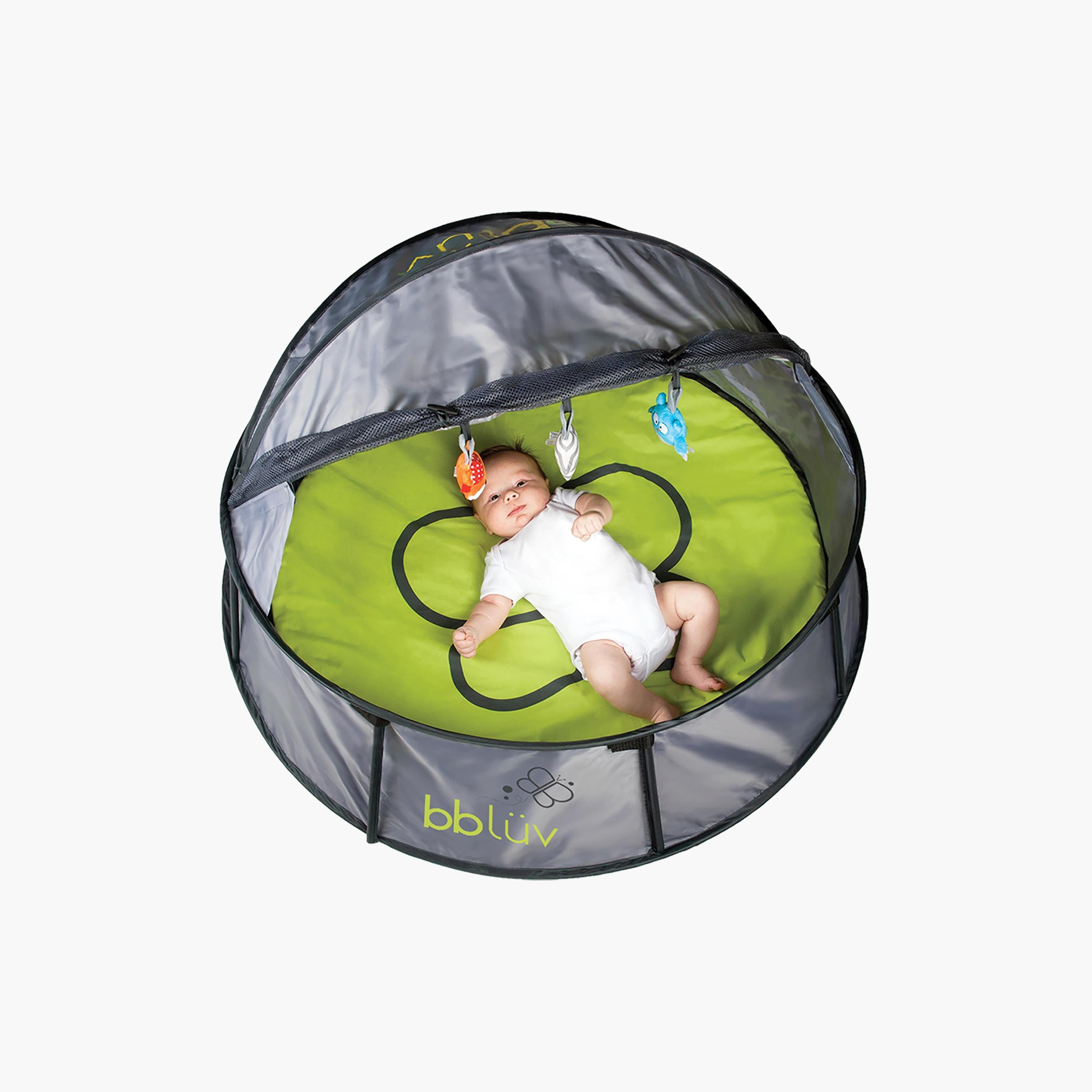 سرير سفر صغير 2 في 1 مع خيمة لعب من بيبي لاف-baby-nursery-furniture-cribsandbeds-travelcots-image-3