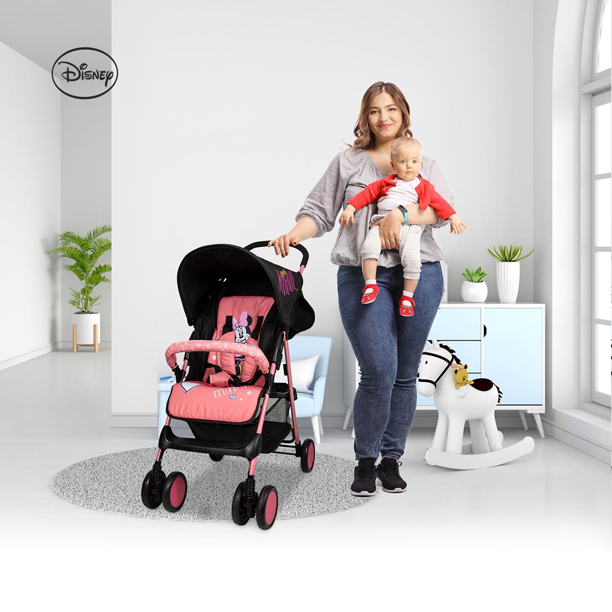 عربة أطفال بطبعات ميني ماوس من ديزني-baby-gear-strollersandprams-strollers-image-3