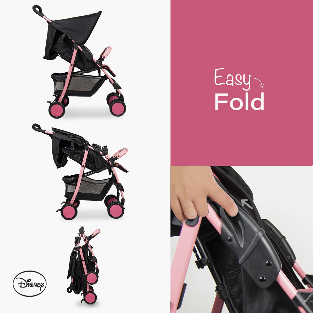 عربة أطفال بطبعات ميني ماوس من ديزني-baby-gear-strollersandprams-strollers-image-9