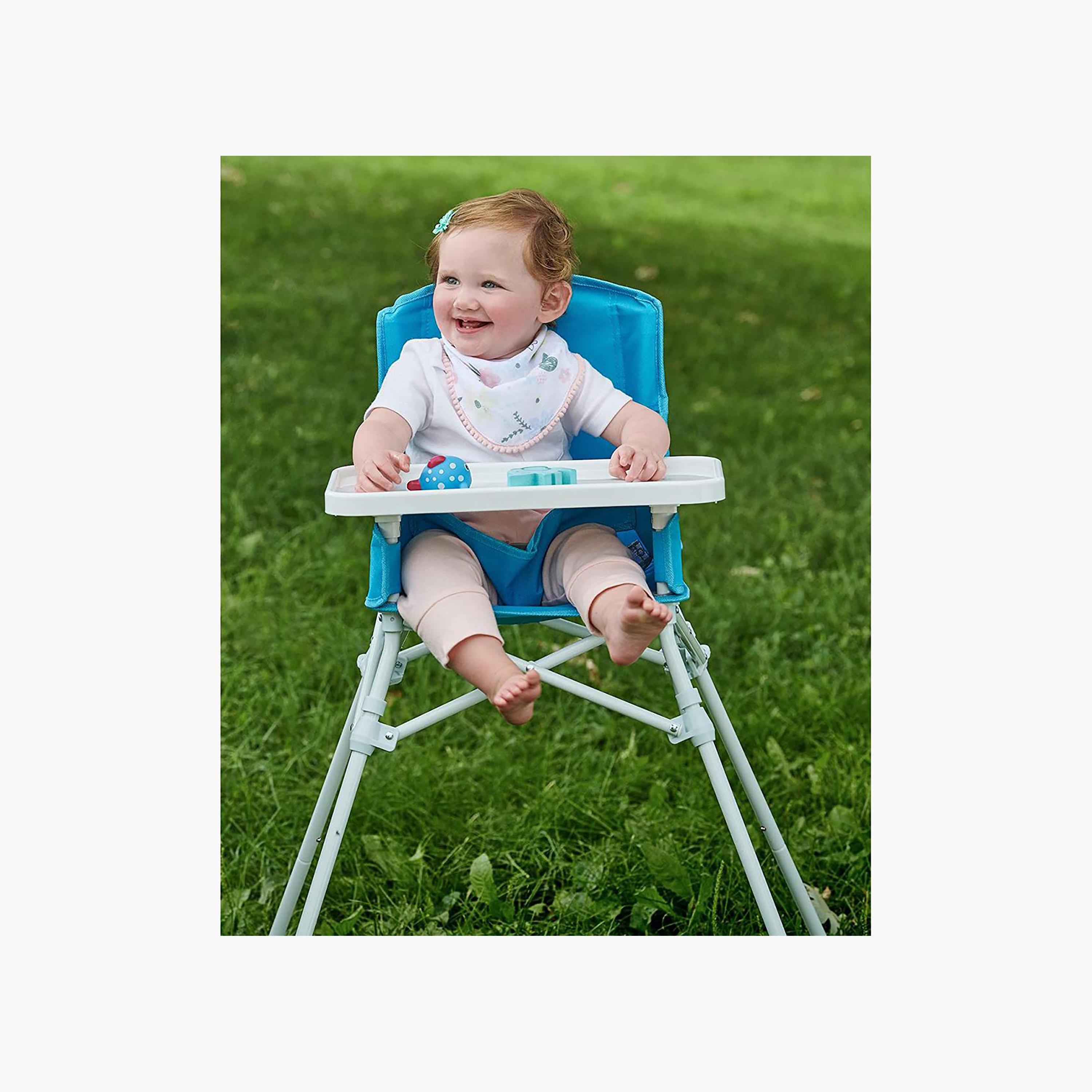 كرسي مرتفع محمول للأطفال من ريجالو-baby-feeding-highchairsandboosters-image-1