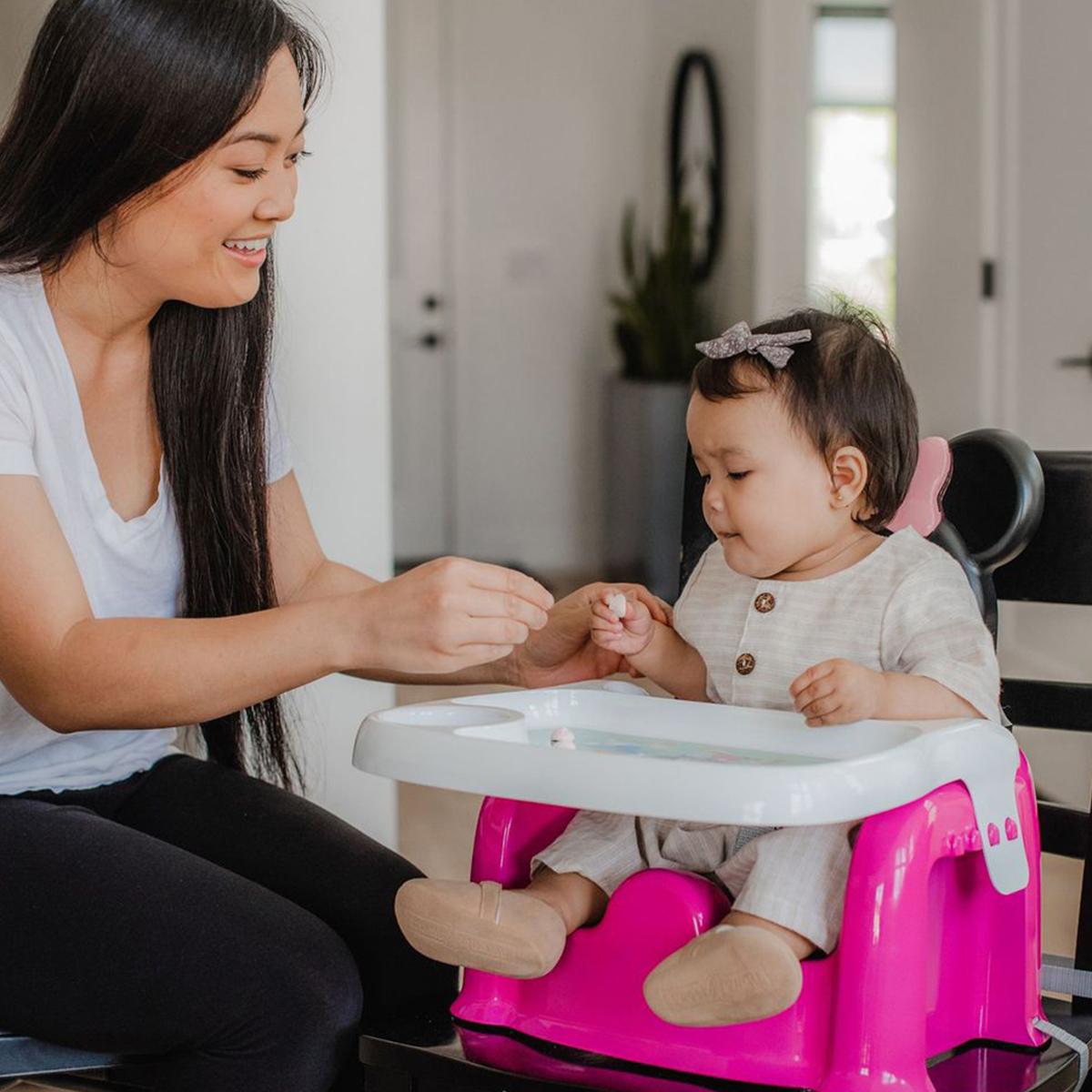 The First Years Disney Minnie Mouse Print Booster Seat-baby-feeding-highchairsandboosters-image-4