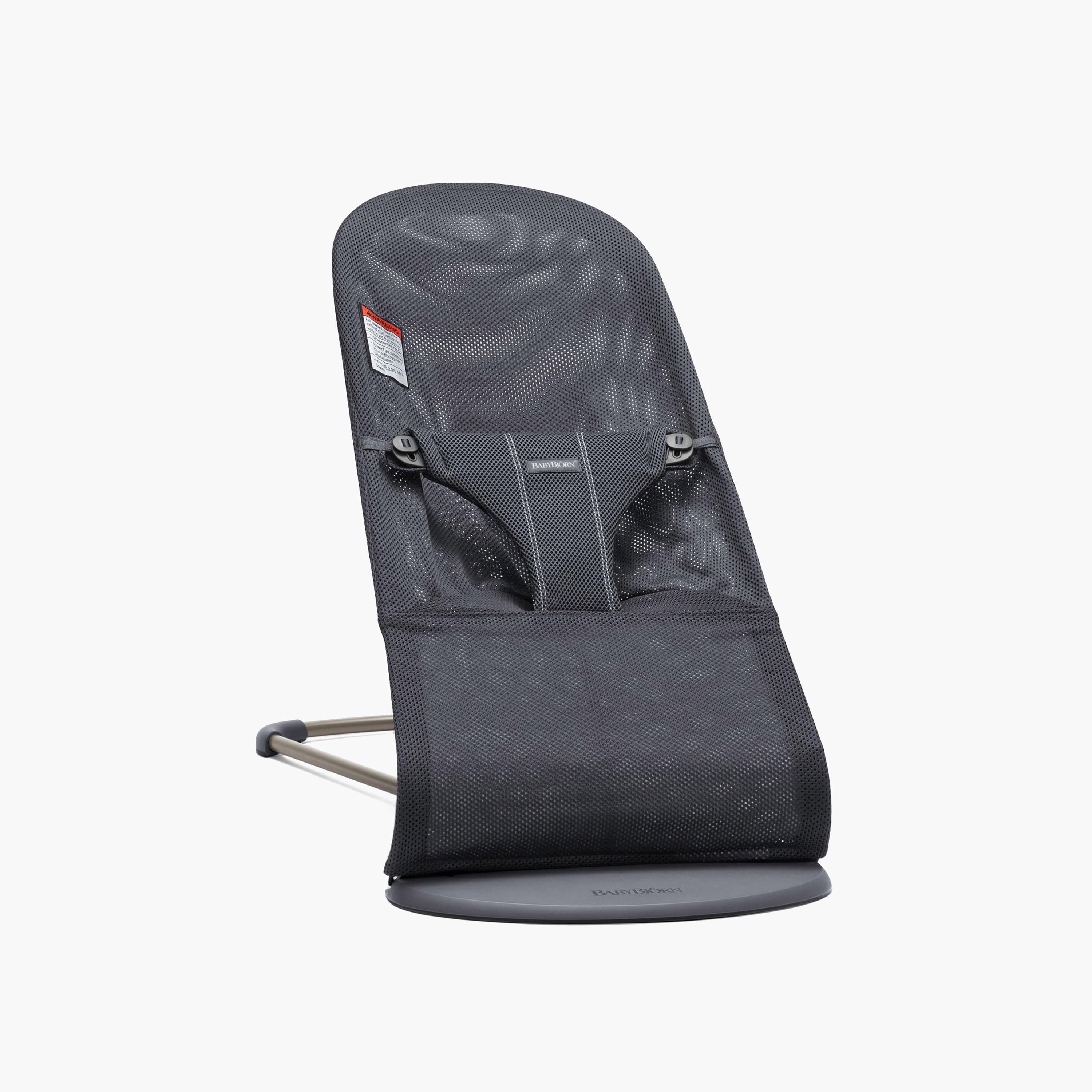 BabyBjorn Bouncer Bliss - Anthracite-baby-infantactivity-bouncers-image-1