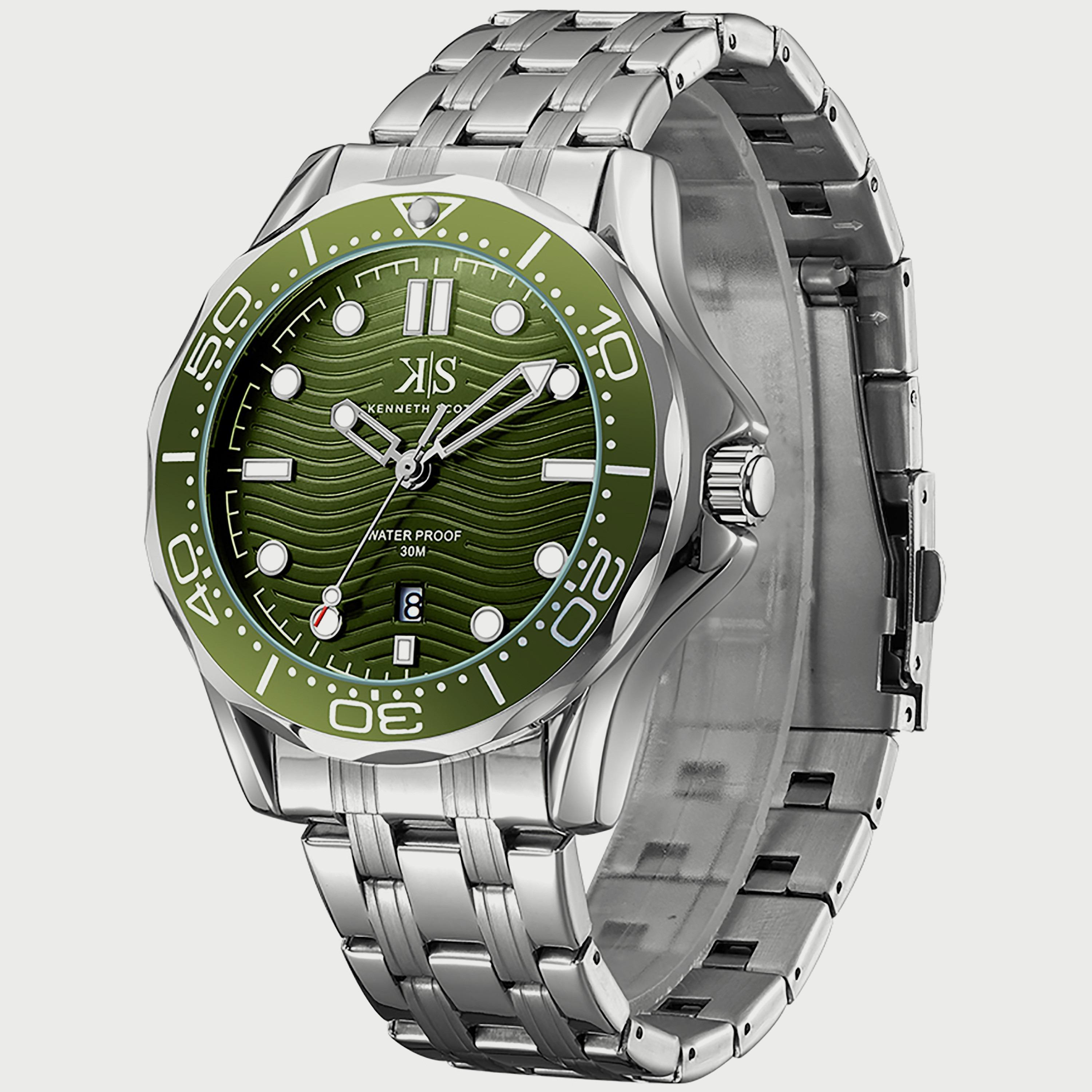 ساعة سلازينجر للجنسين كرونوغراف بلون احمر بسوار سيليكون | SL.9.2201.2.07-men-watchesandjewellery-watches-image-2