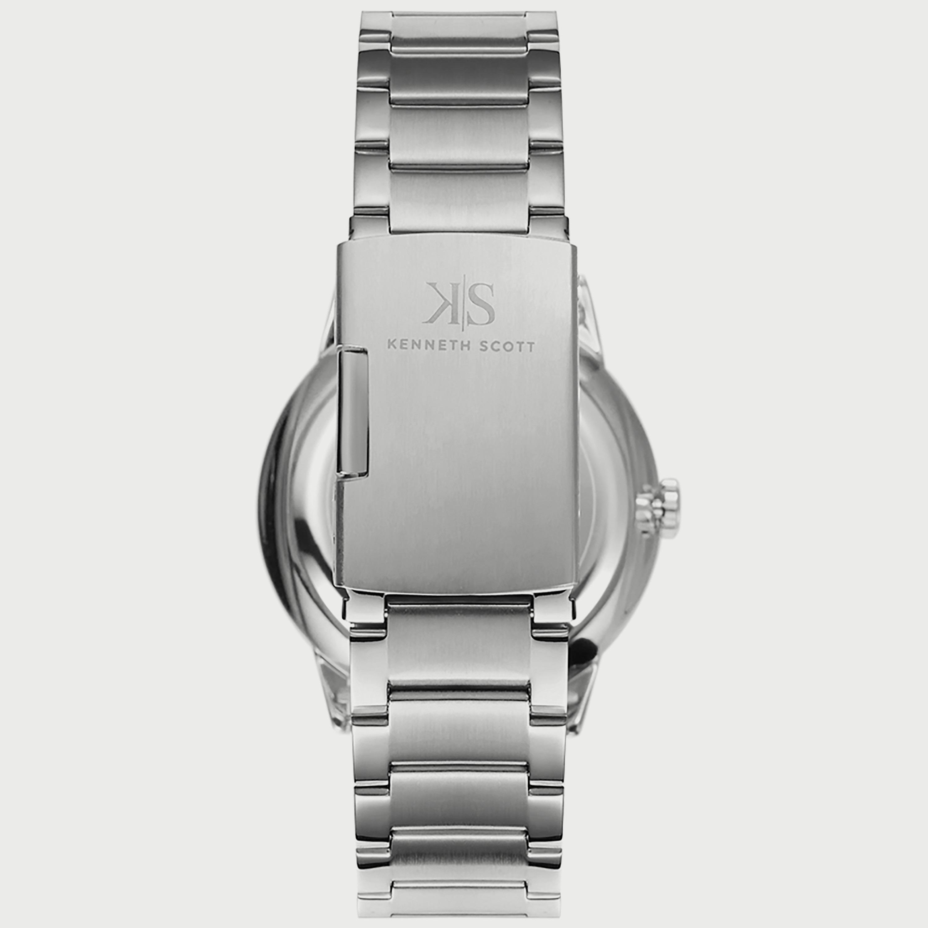 ساعة تناظرية فضيّة بحزام معدني للرجال من كاسيو MTP-1335D-2AVDF-men-watchesandjewellery-watches-image-3