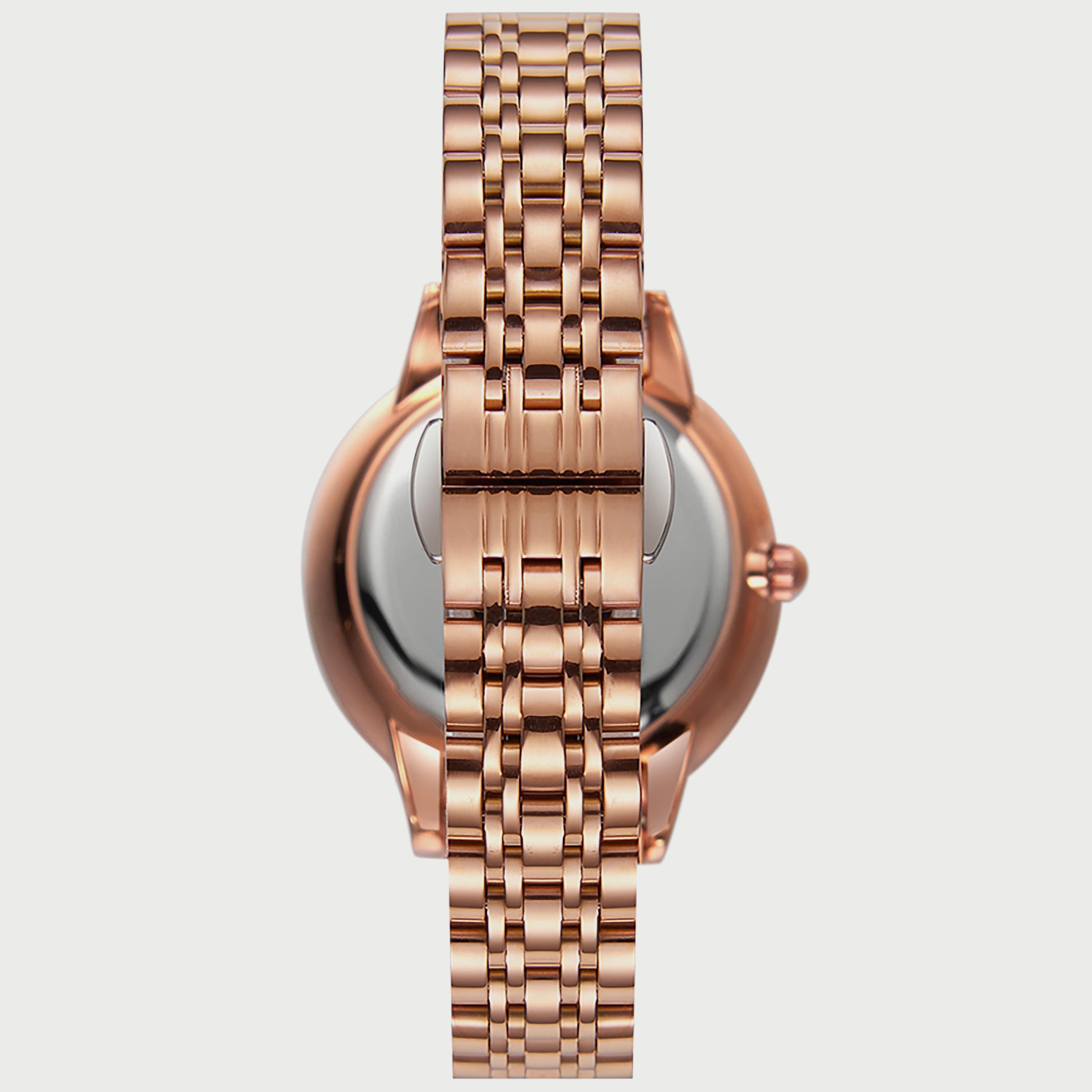 Kenneth Scott Women's Rose Gold Analog Stainless Steel Strap Watch K22532-RBKW | 34 MM-women-watchesandjewellery-watches-image-3