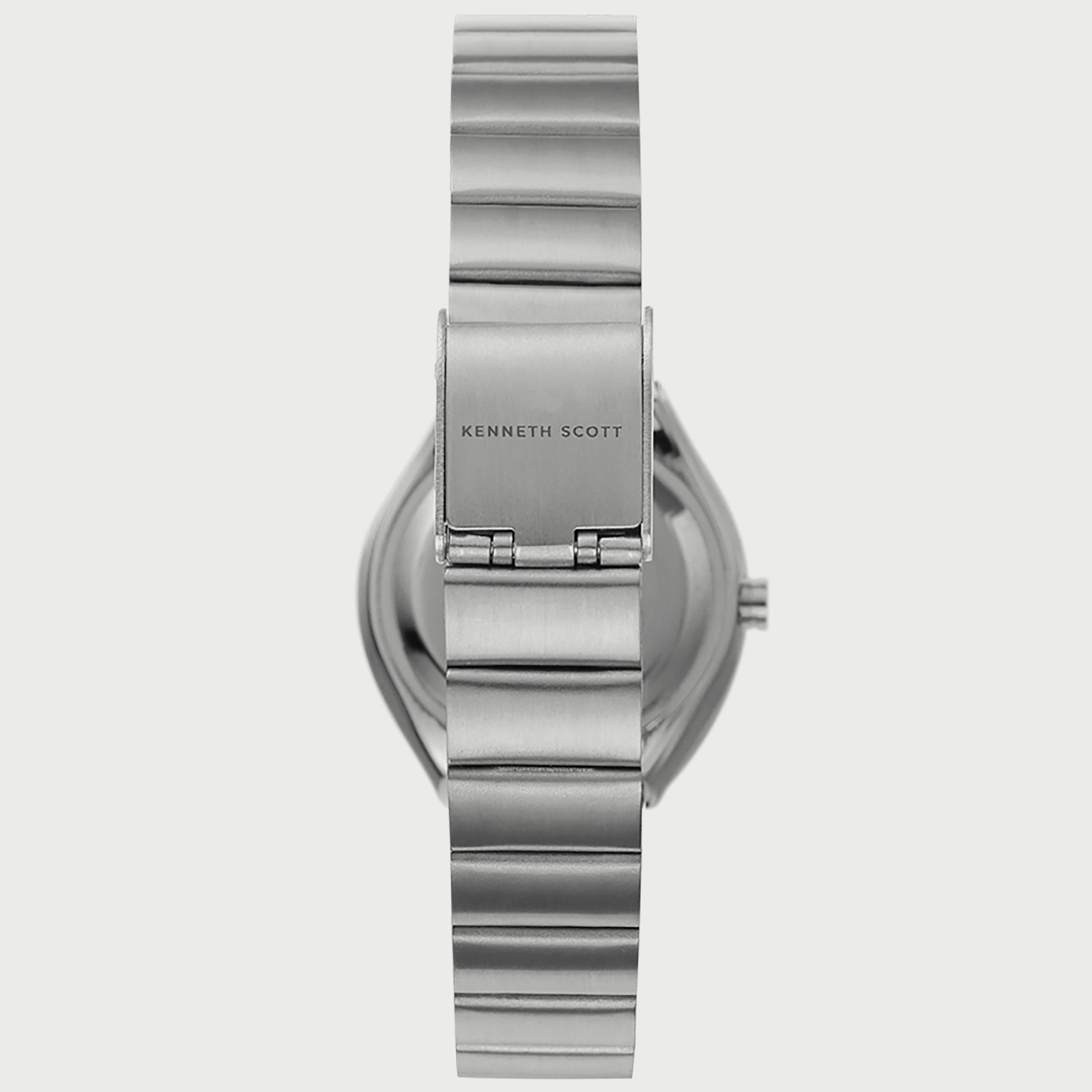 K22035-SBSW-L "ساعة" أنالوج فضية بسوار ستانلس ستيل من كينيث سكوت للنساء -women-watchesandjewellery-watches-image-3