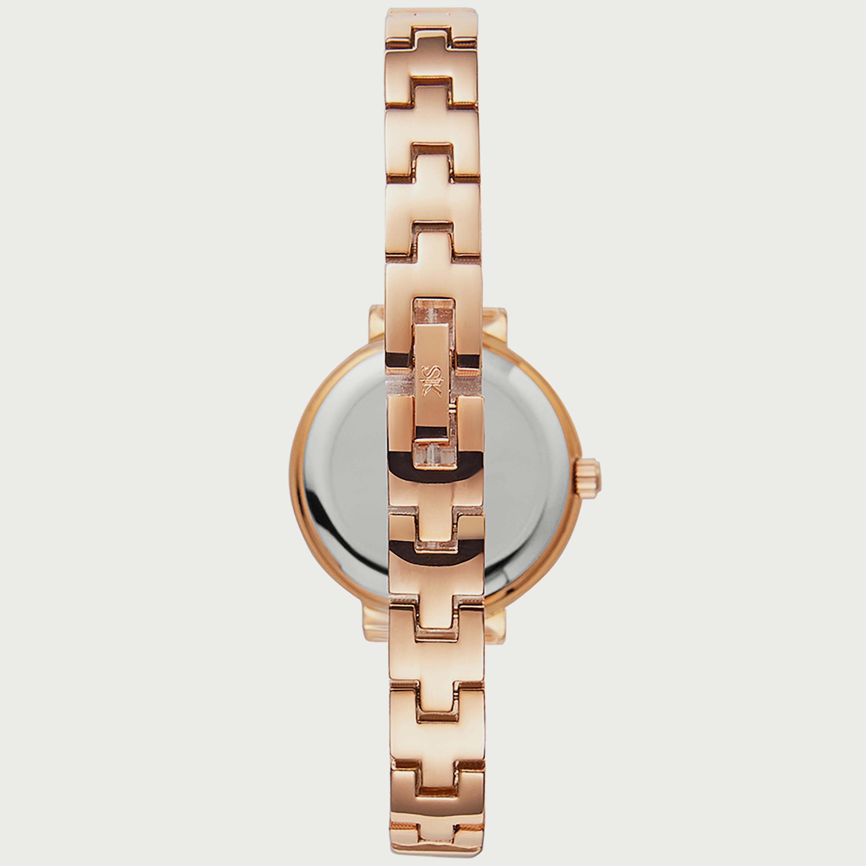 Kenneth Scott Women's Rose Gold Analog Alloy Strap Watch K22518-RBKH | 28 MM-women-watchesandjewellery-watches-image-3