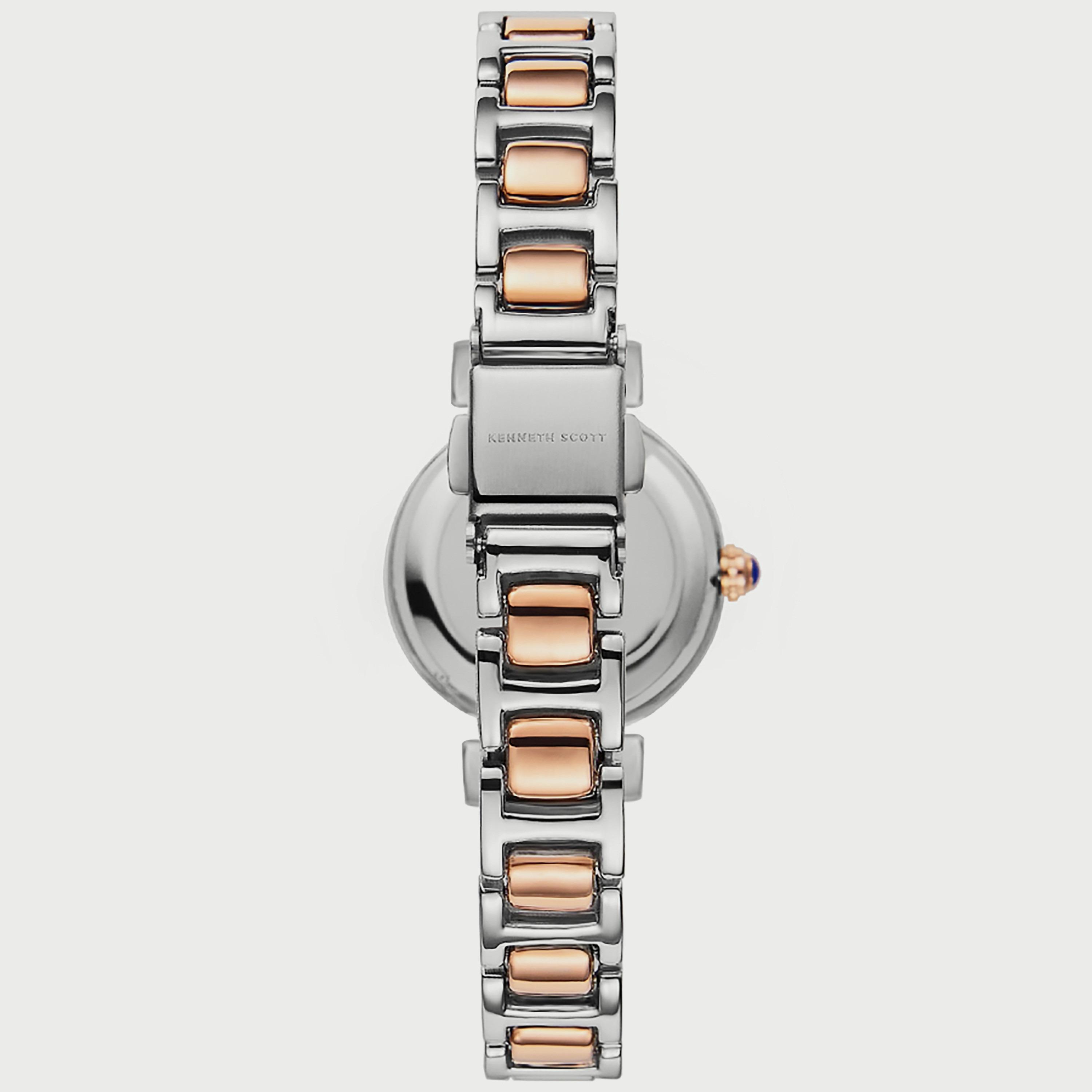 ساعة أنالوج سوداء بسوار ستانلس ستيل من تورنادو للرجال | T9009-XBXXL-women-watchesandjewellery-watches-image-3
