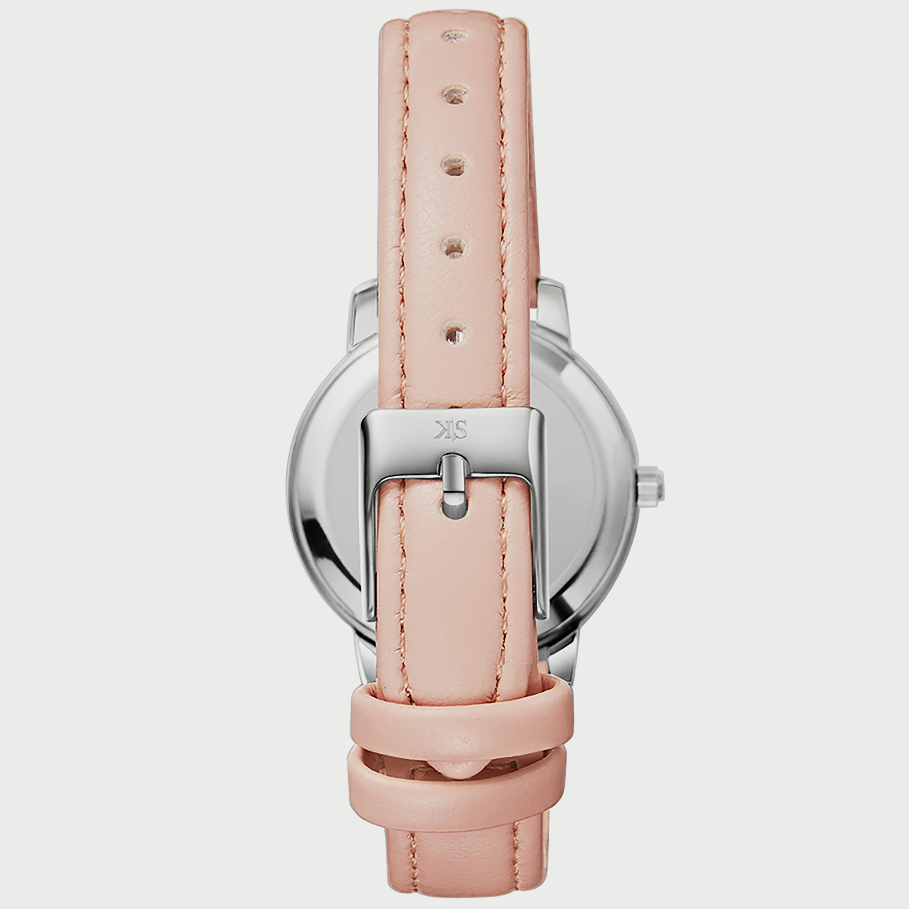 Kenneth Scott Women's Pink Analog Polyurethane Strap Watch K22524-SLPMP | 31 MM-women-watchesandjewellery-watches-image-3