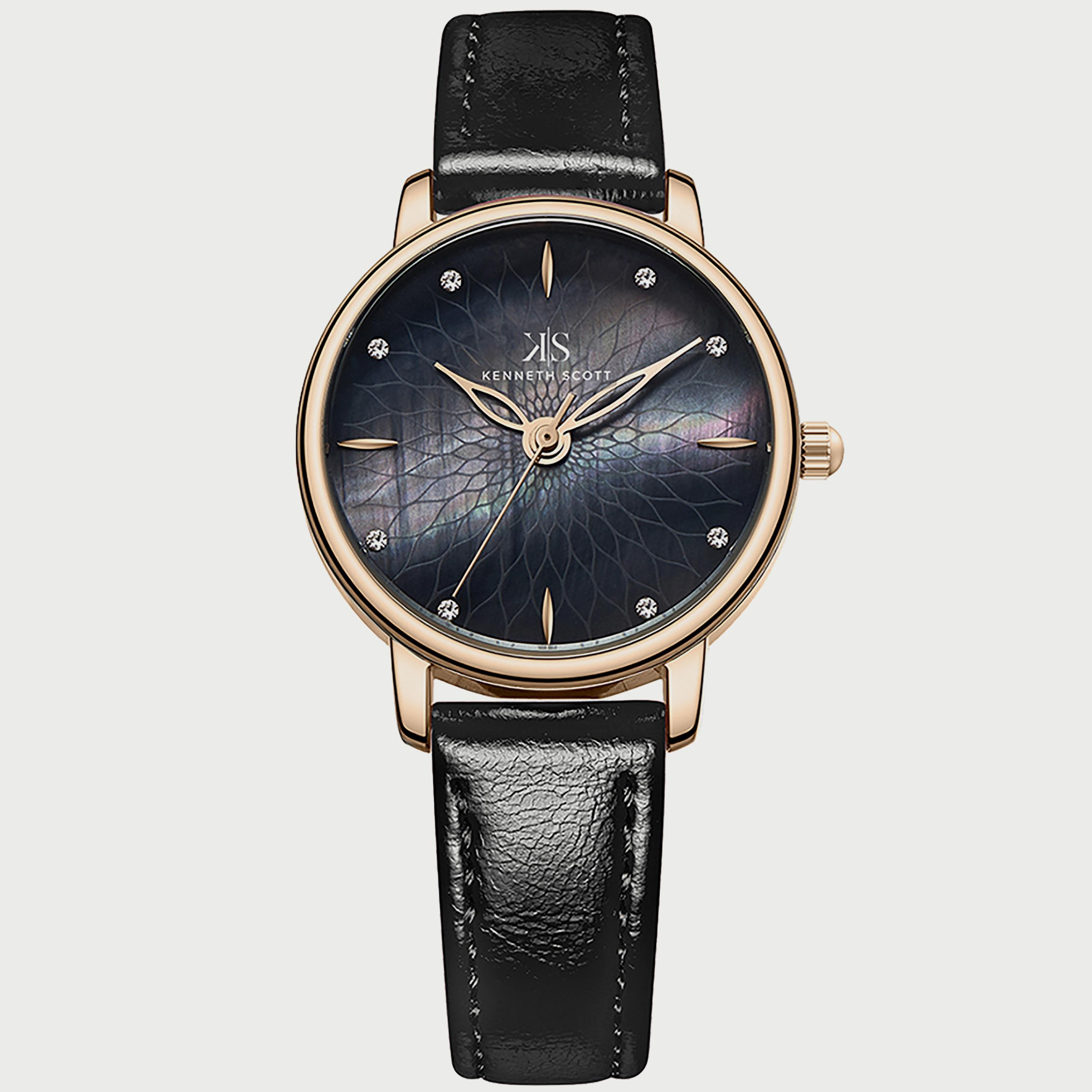 ساعة أنالوج سوداء بسوار ستانلس ستيل من كاسيو للرجال | MTP-E720B-1AVDF-women-watchesandjewellery-watches-image-1