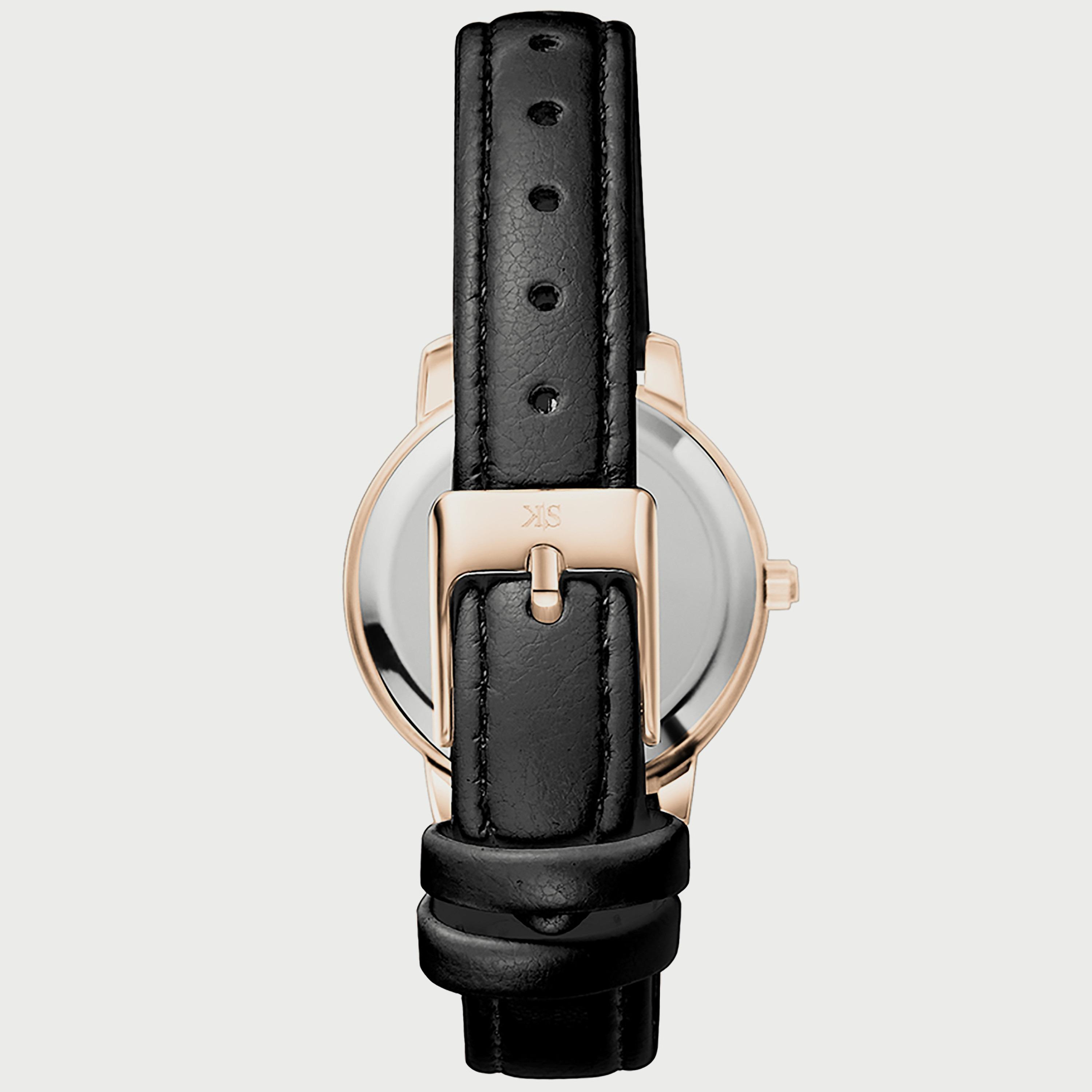 ساعة أنالوج سوداء بسوار ستانلس ستيل من كاسيو للرجال | MTP-E720B-1AVDF-women-watchesandjewellery-watches-image-3