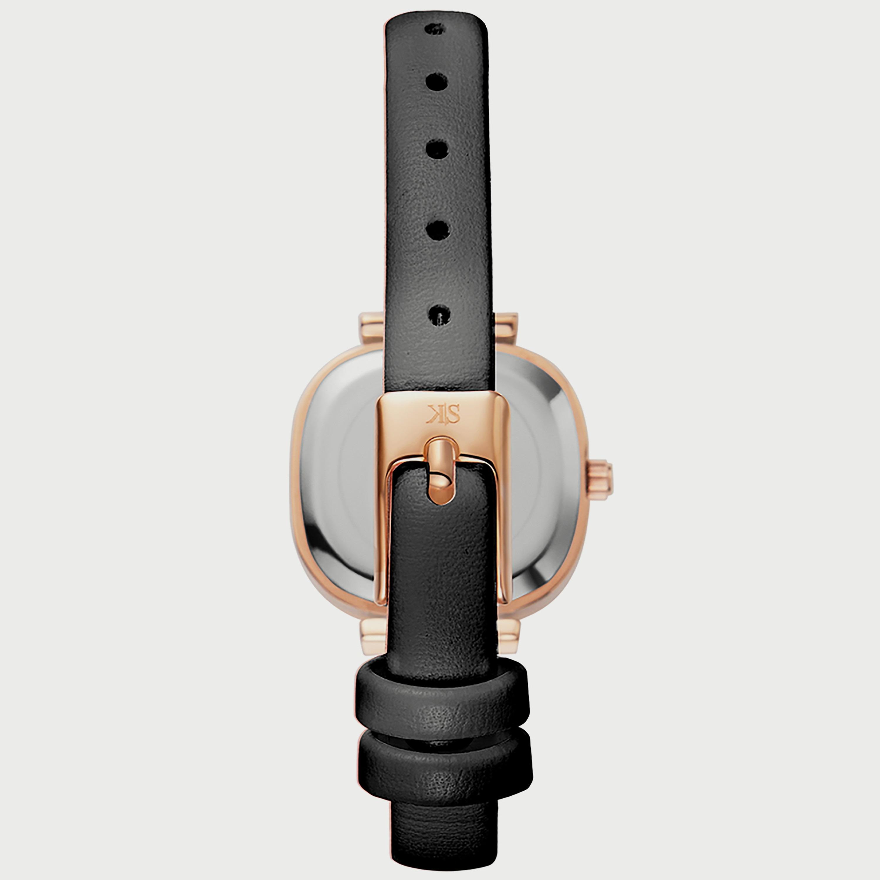 K22525-RLBB "ساعة" أنالوج بسوار بولي يوريثين مع لون اسود للنساء من كينيث سكوت -women-watchesandjewellery-watches-image-3