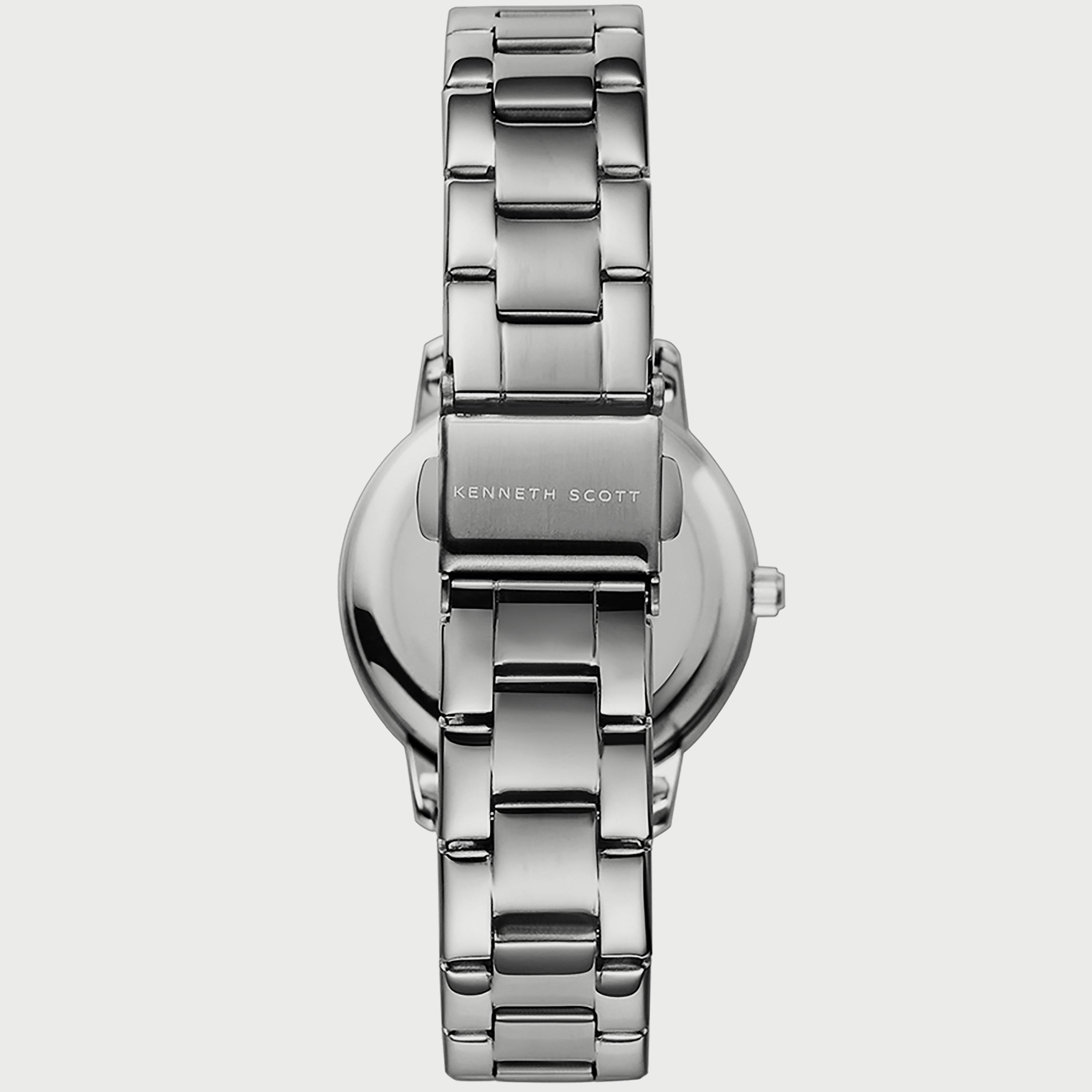 K22529-SBSN "ساعة" أنالوج فضية بسوار ستانلس ستيل من كينيث سكوت للنساء -women-watchesandjewellery-watches-image-3