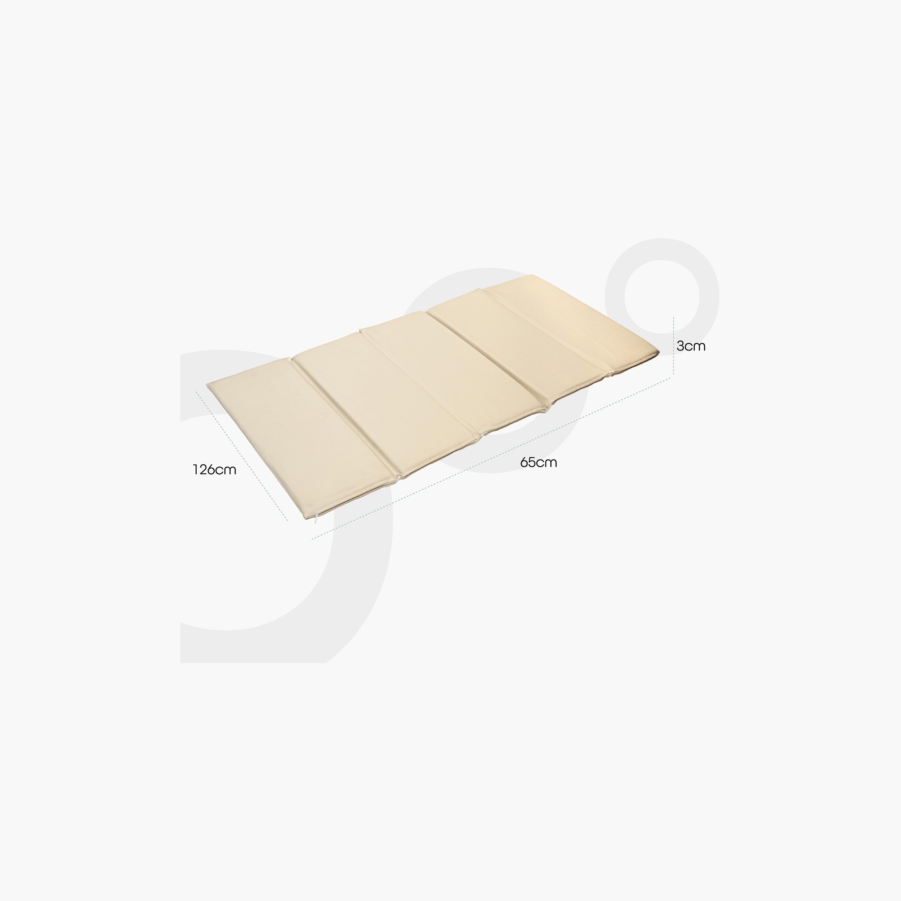 Moon 5-Fold Daycare Mattress - 65x126x3 cms-baby-nursery-mattresses-image-3