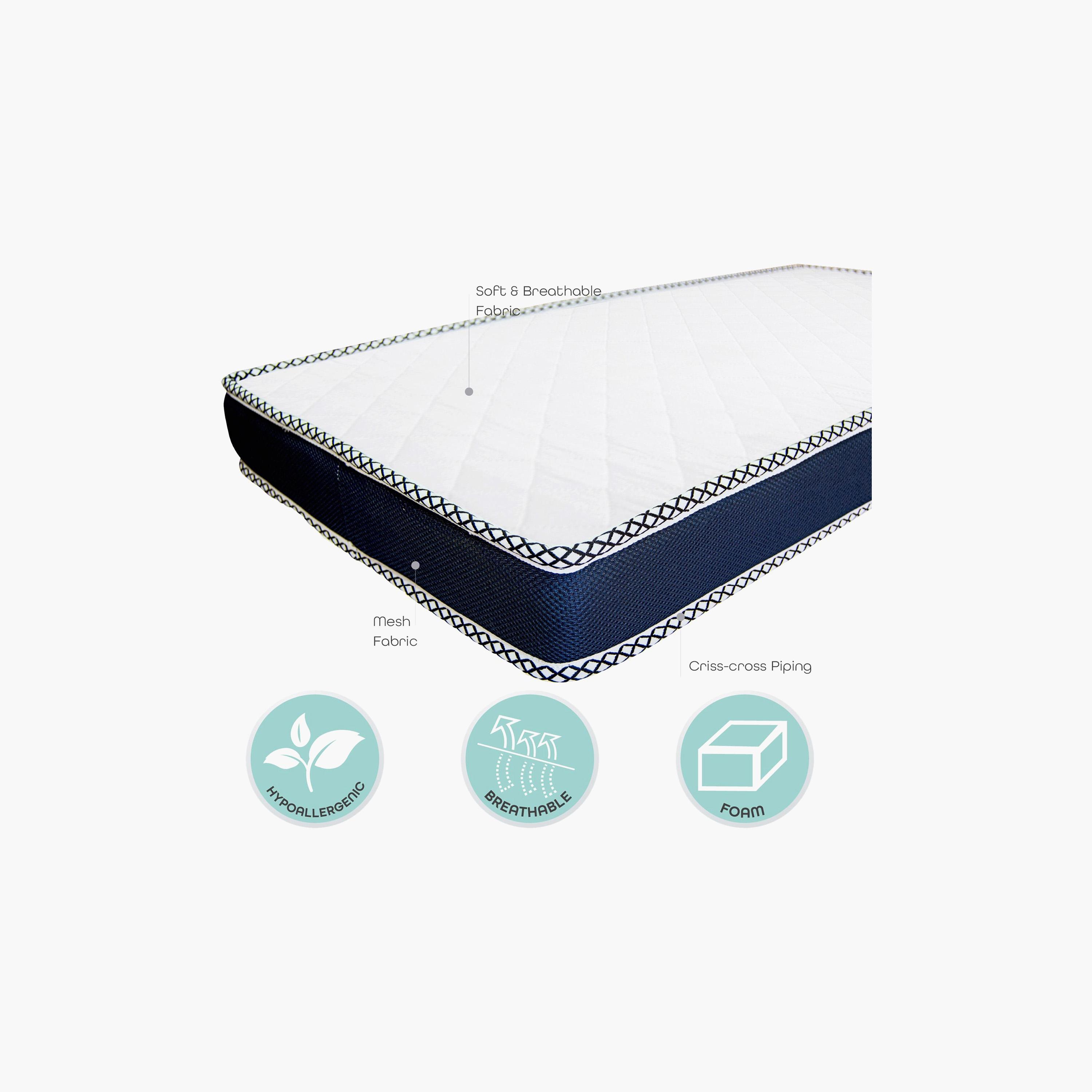 مرتبة إسفنج من مون - 133x70x10 سم-baby-nursery-mattresses-image-2