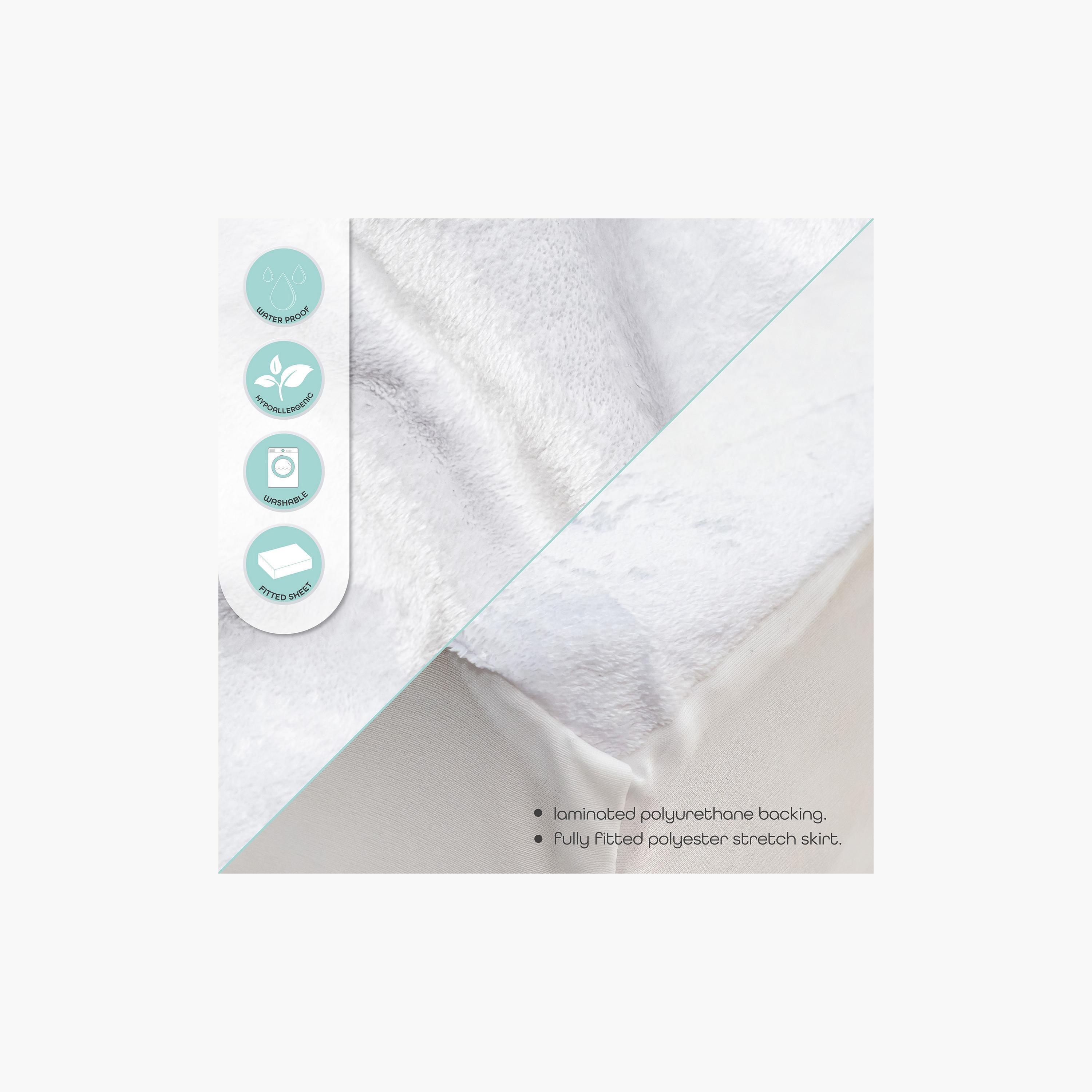 Moon Waterproof Mattress Protector - 60x60x20 cms-baby-nursery-mattresses-image-4