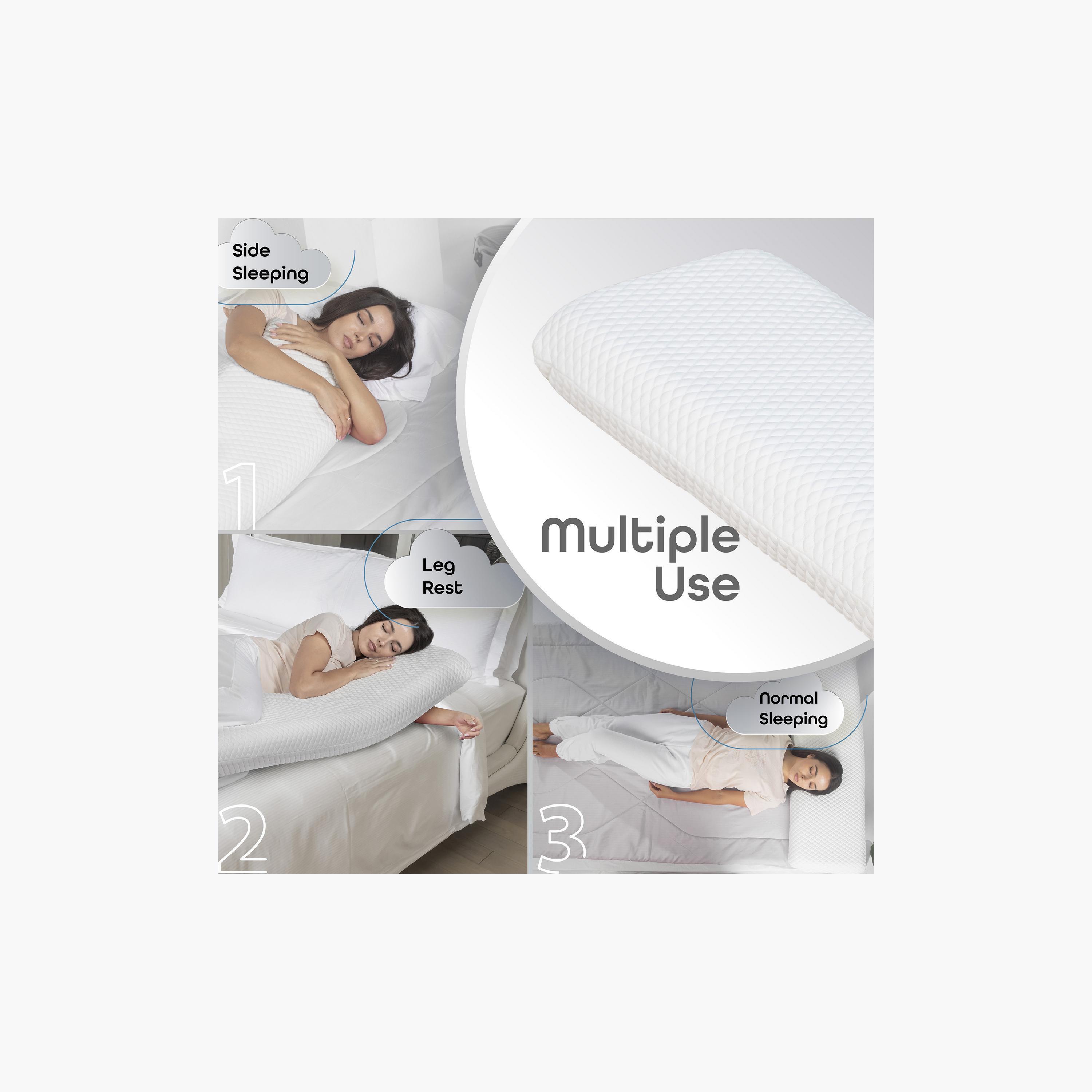 Ergonomic memory foam store pillow