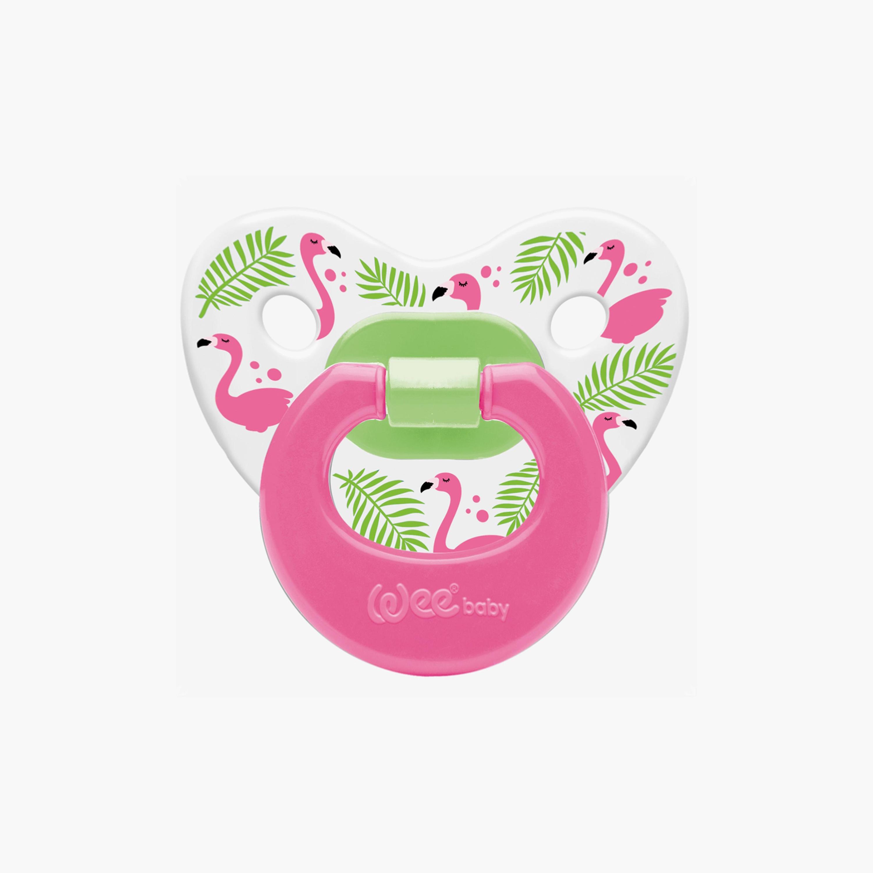 لهاية تقويم أسنان منقوشة من وي بيبي - 0-6 شهور-baby-feeding-pacifiers-image-3