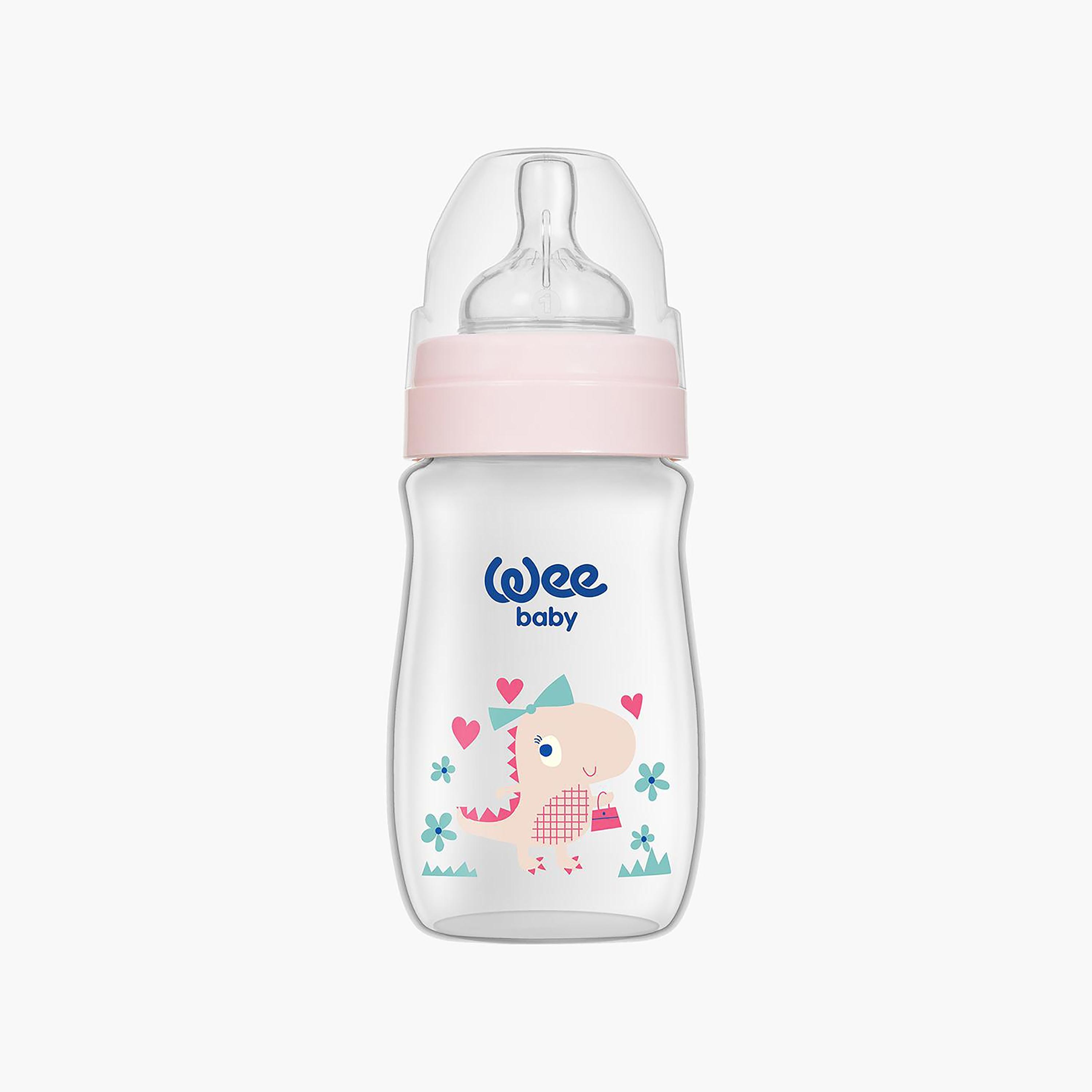 مجموعة رضّاعات أولية لحديثي الولادة بطبعات من وي بيبي - منذ الولادة فأكثر-baby-feeding-feedingbottles-bottlesandteats-image-3