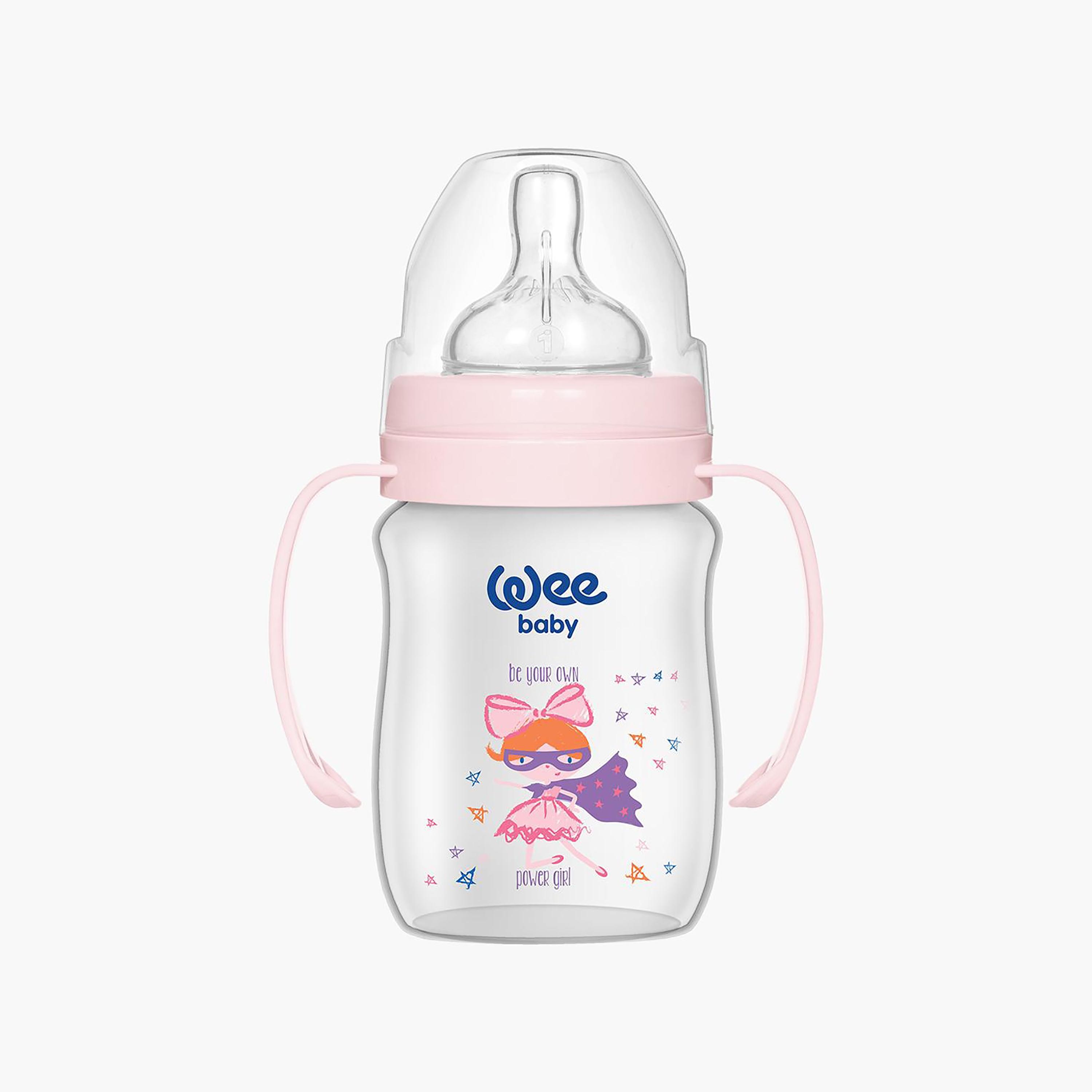 مجموعة رضّاعات أولية لحديثي الولادة بطبعات من وي بيبي - منذ الولادة فأكثر-baby-feeding-feedingbottles-bottlesandteats-image-4