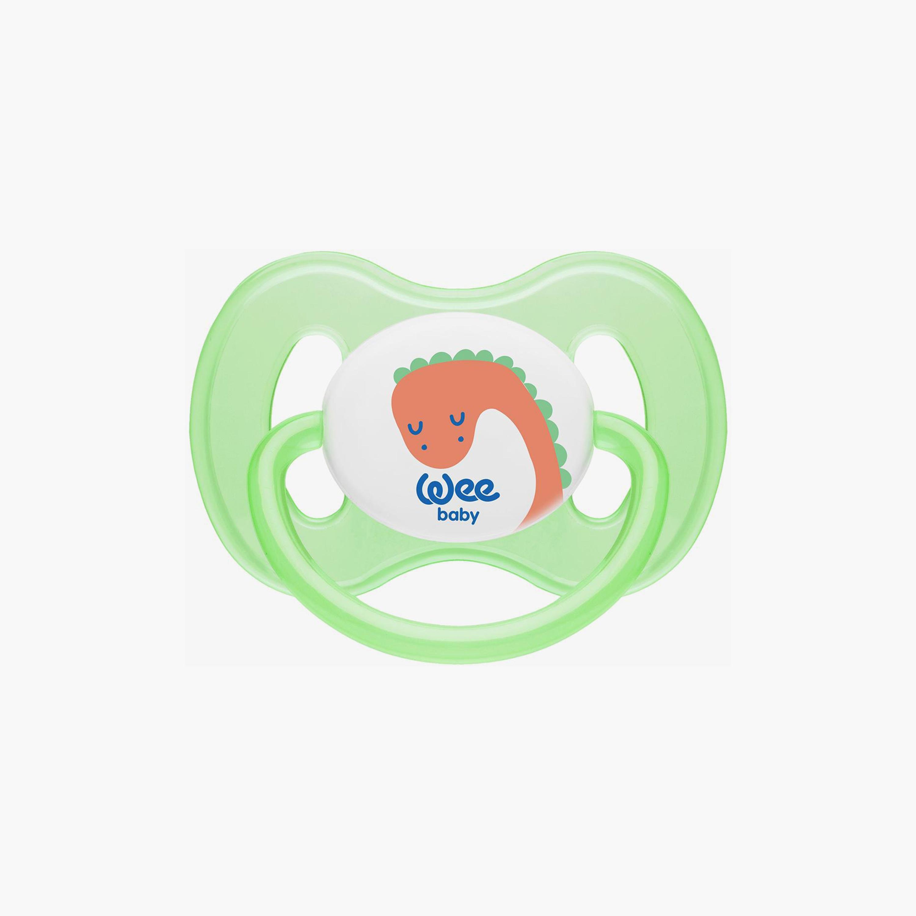 لهاية بحلمة مقوّمة للأسنان وتصميم فراشة من وي بيبي - 0-6 شهور-baby-feeding-pacifiers-image-2