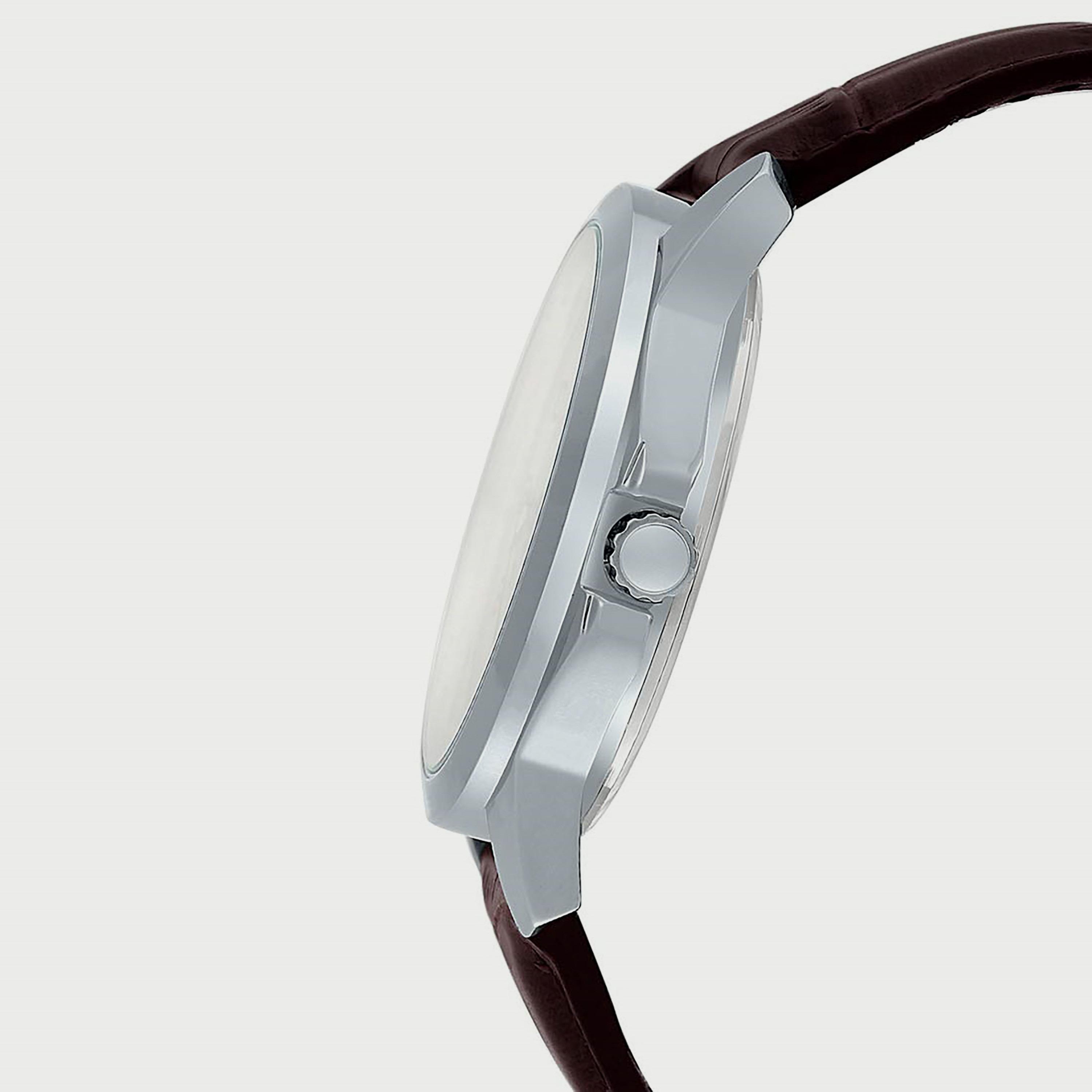 Casio Men's Brown Analog Leather Strap "Watch" MTP-V300L-7AUDF-men-watchesandjewellery-watches-image-2