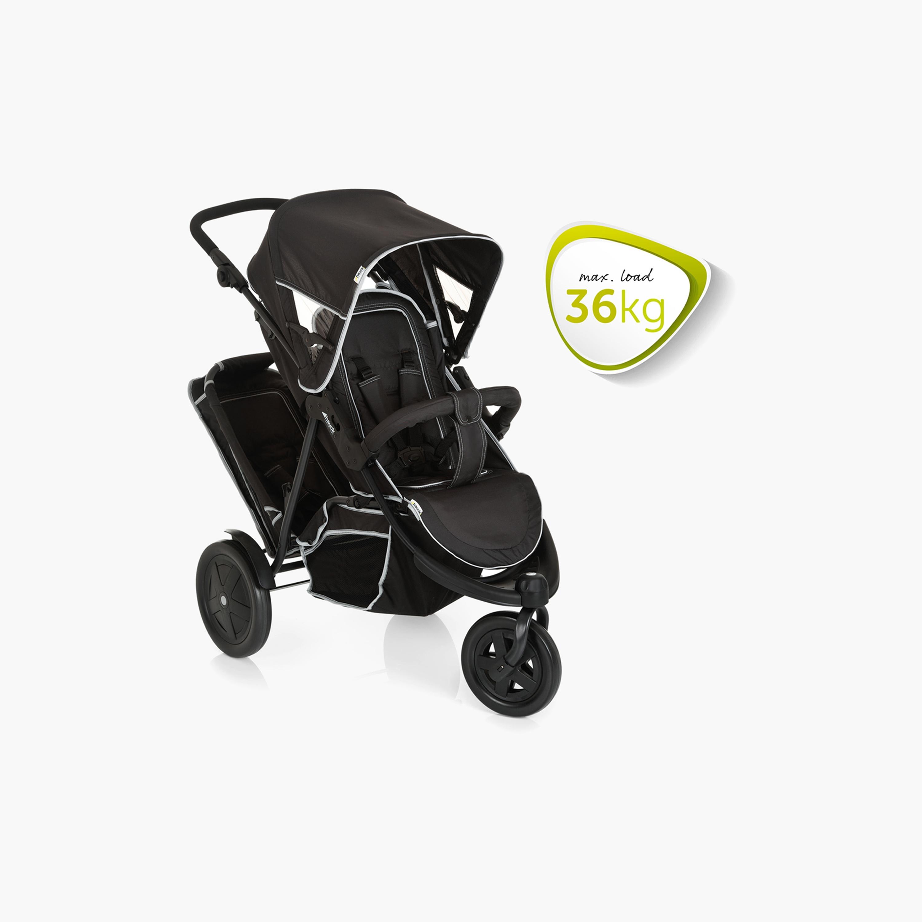 Hauk store double pram