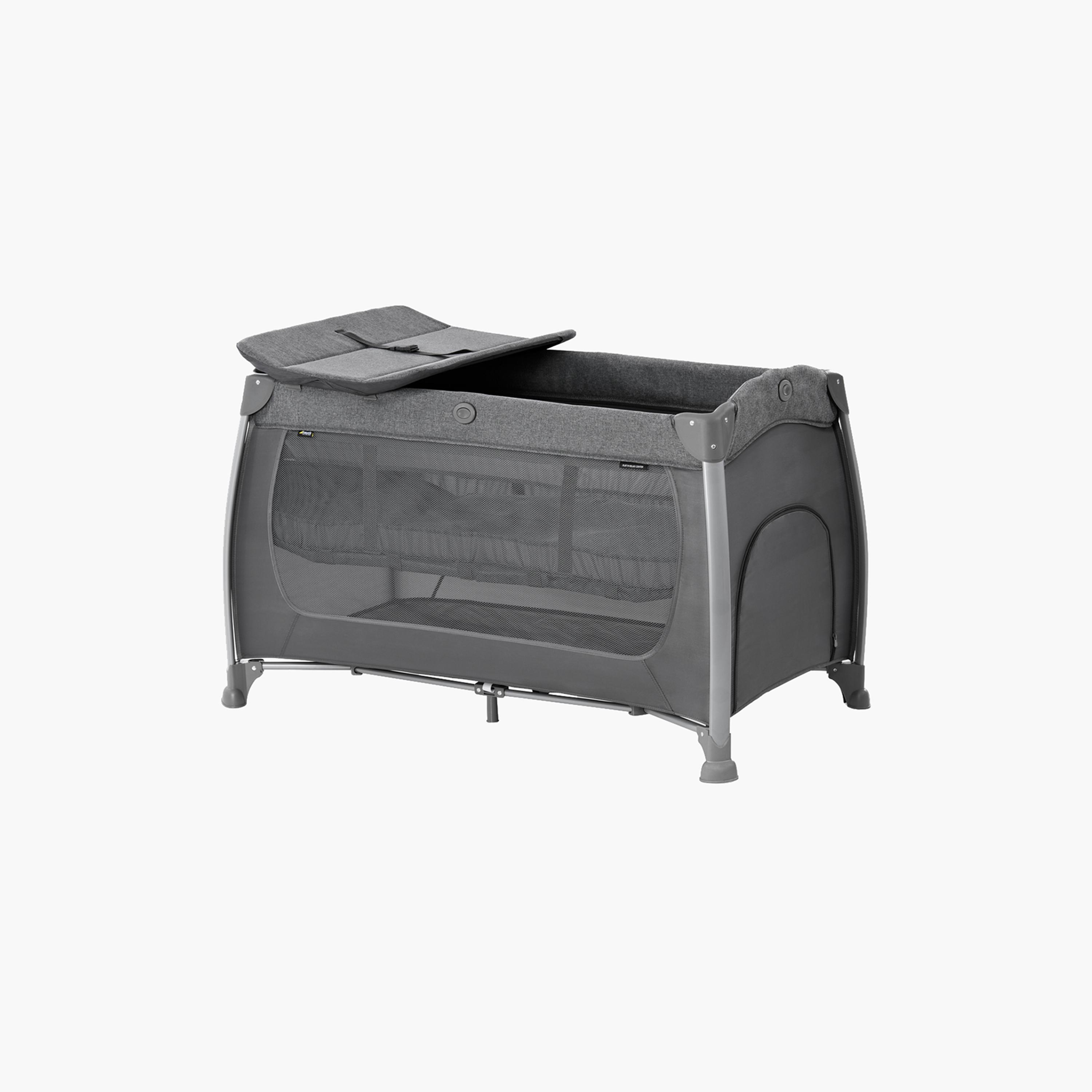 Buy hauck Play N Relax Center Travel Cot Charcoal Online Babyshop UAE