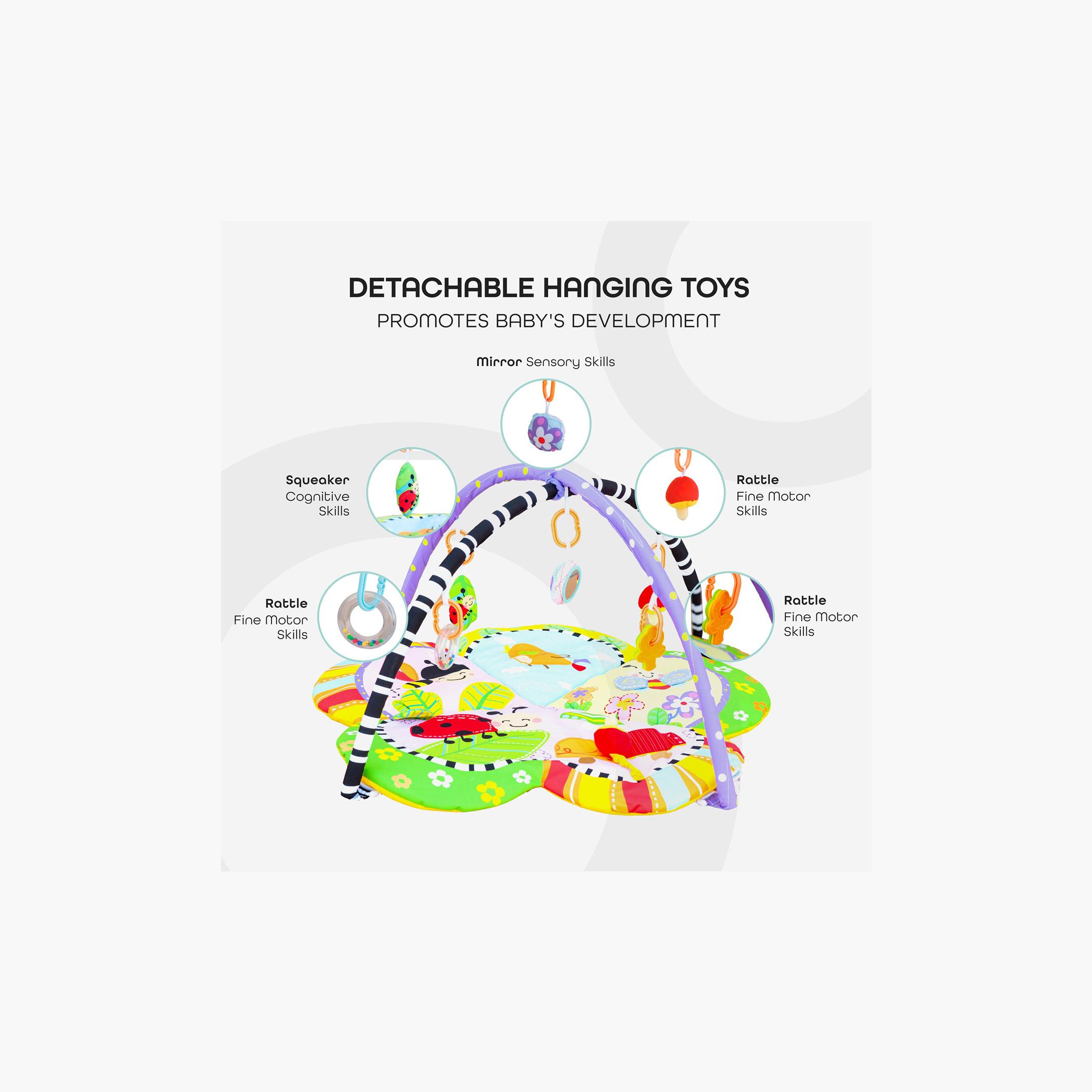 iFam Shell Convertible Playmat - 64x35x32 cm-baby-infantactivity-playpensandplaymats-image-2