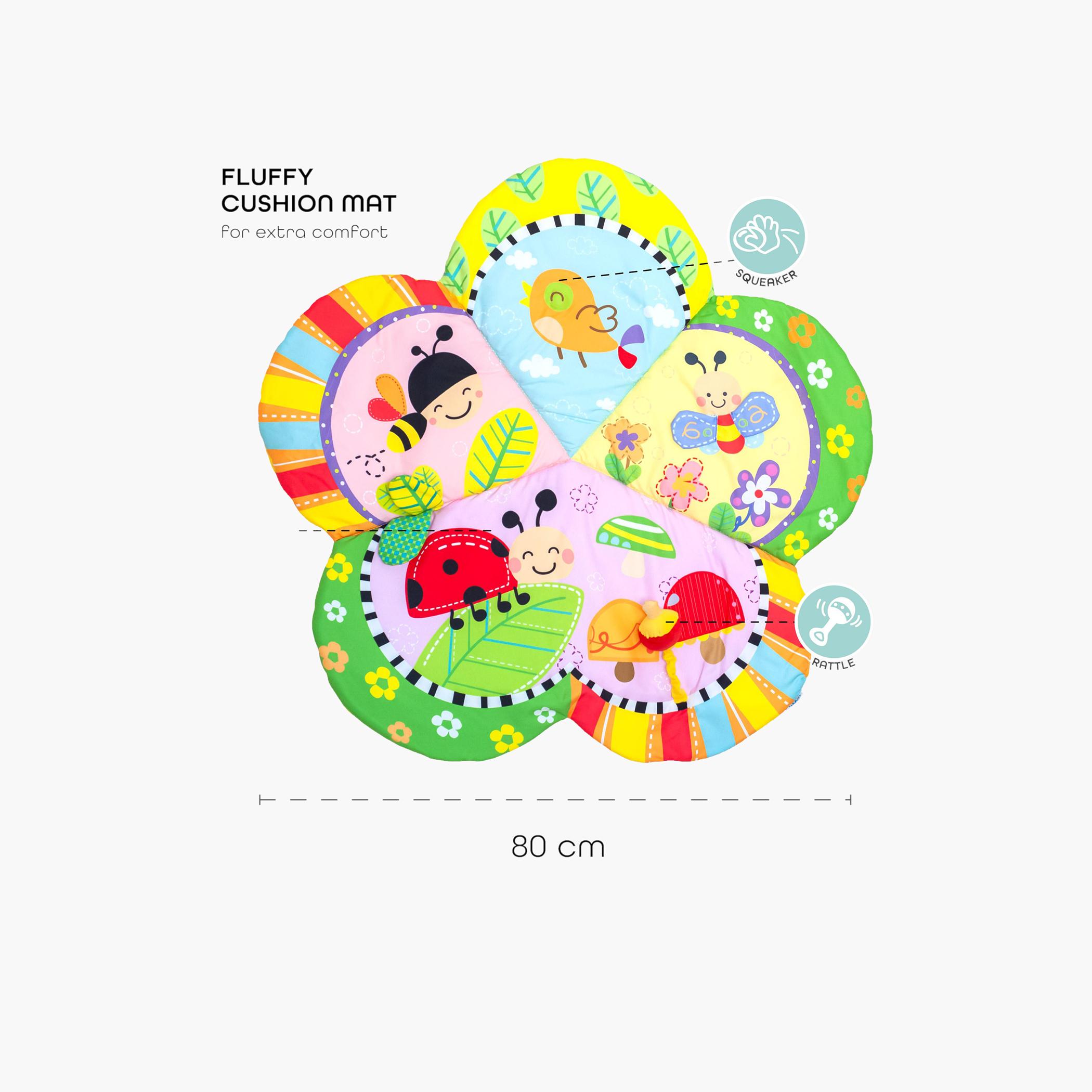 iFam Shell Convertible Playmat - 64x35x32 cm-baby-infantactivity-playpensandplaymats-image-3