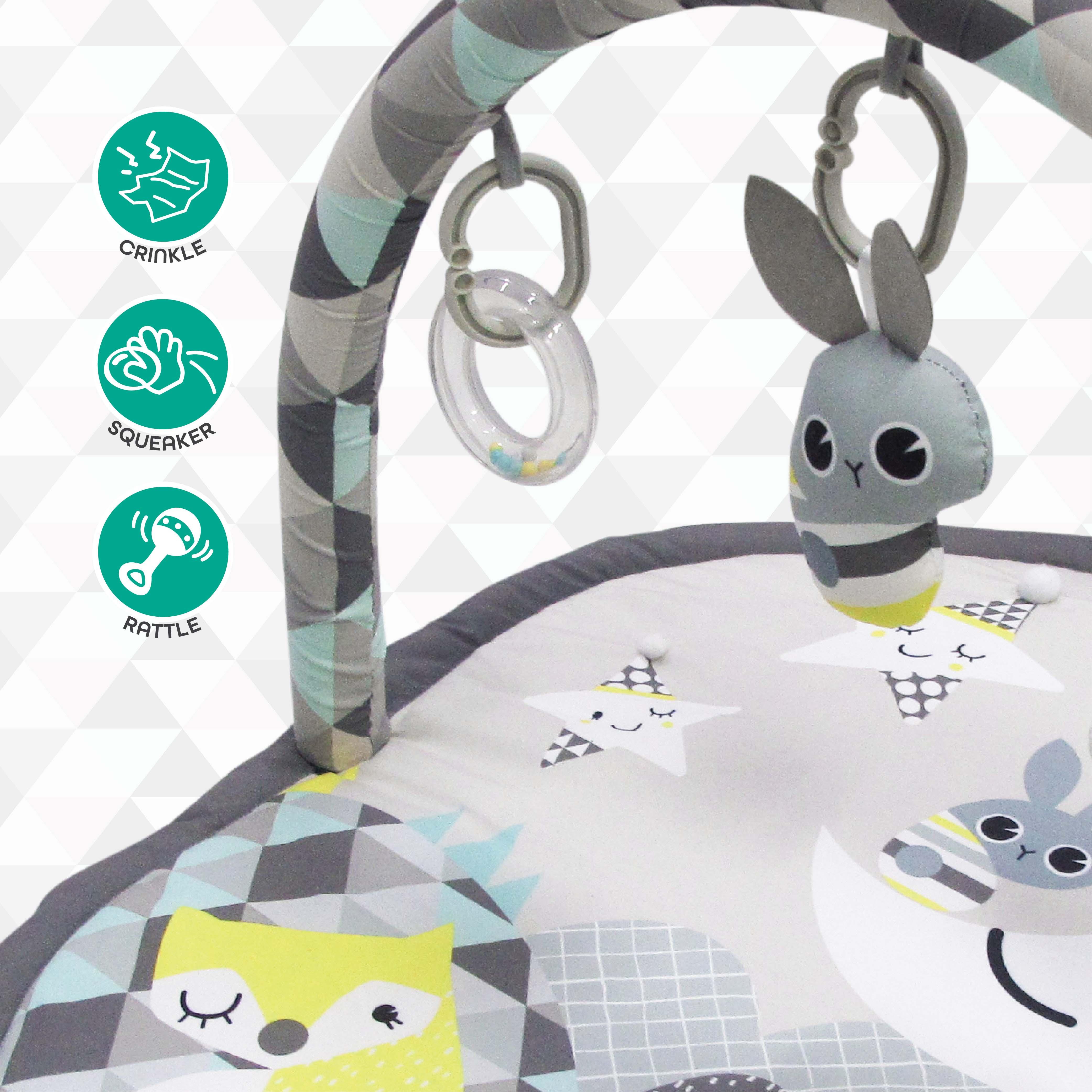iFam Shell Convertible Playmat - 50x50x10 cm-baby-infantactivity-playpensandplaymats-image-3