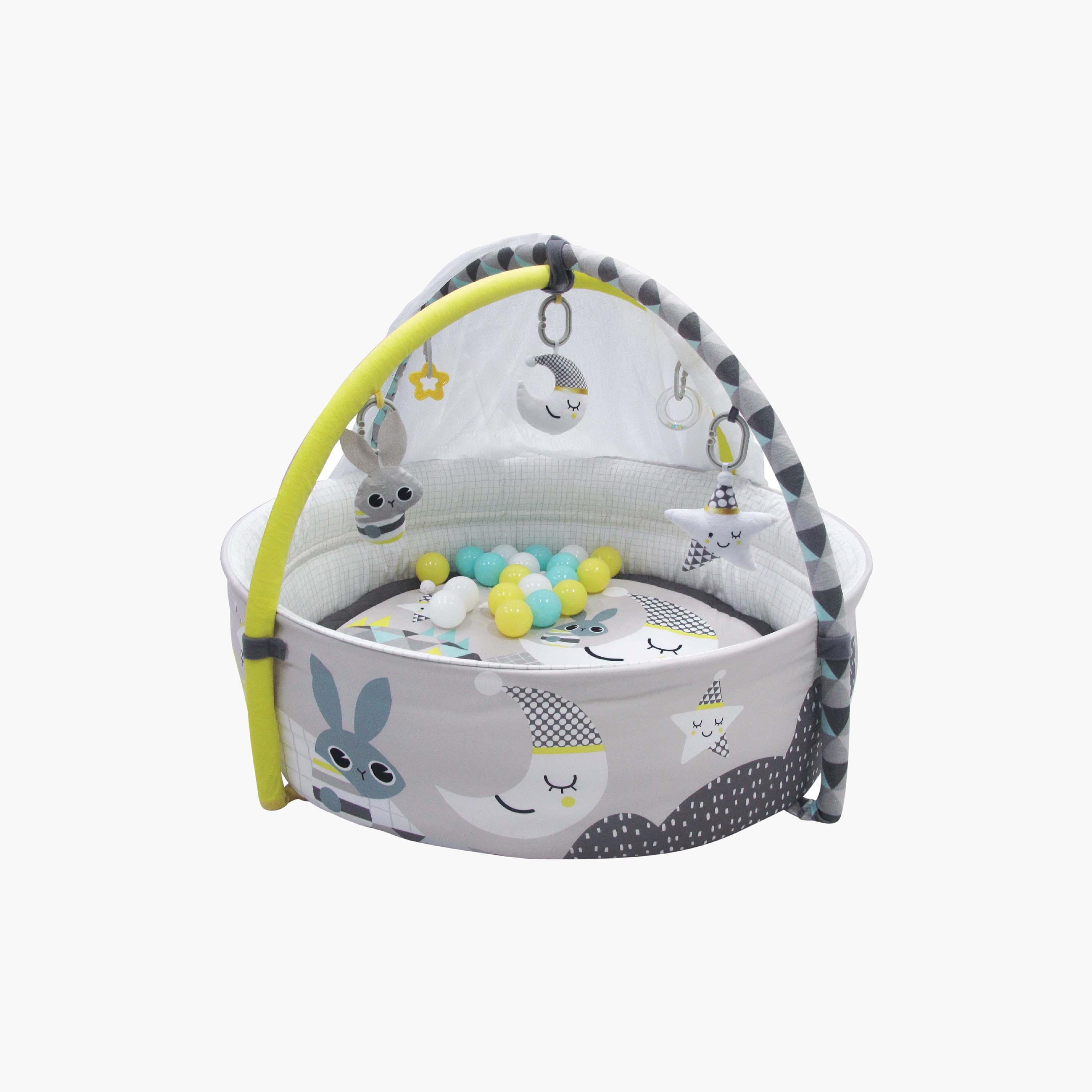 iFam Shell Convertible Playmat - ‎45x38x16.5 cm-baby-infantactivity-playpensandplaymats-image-1