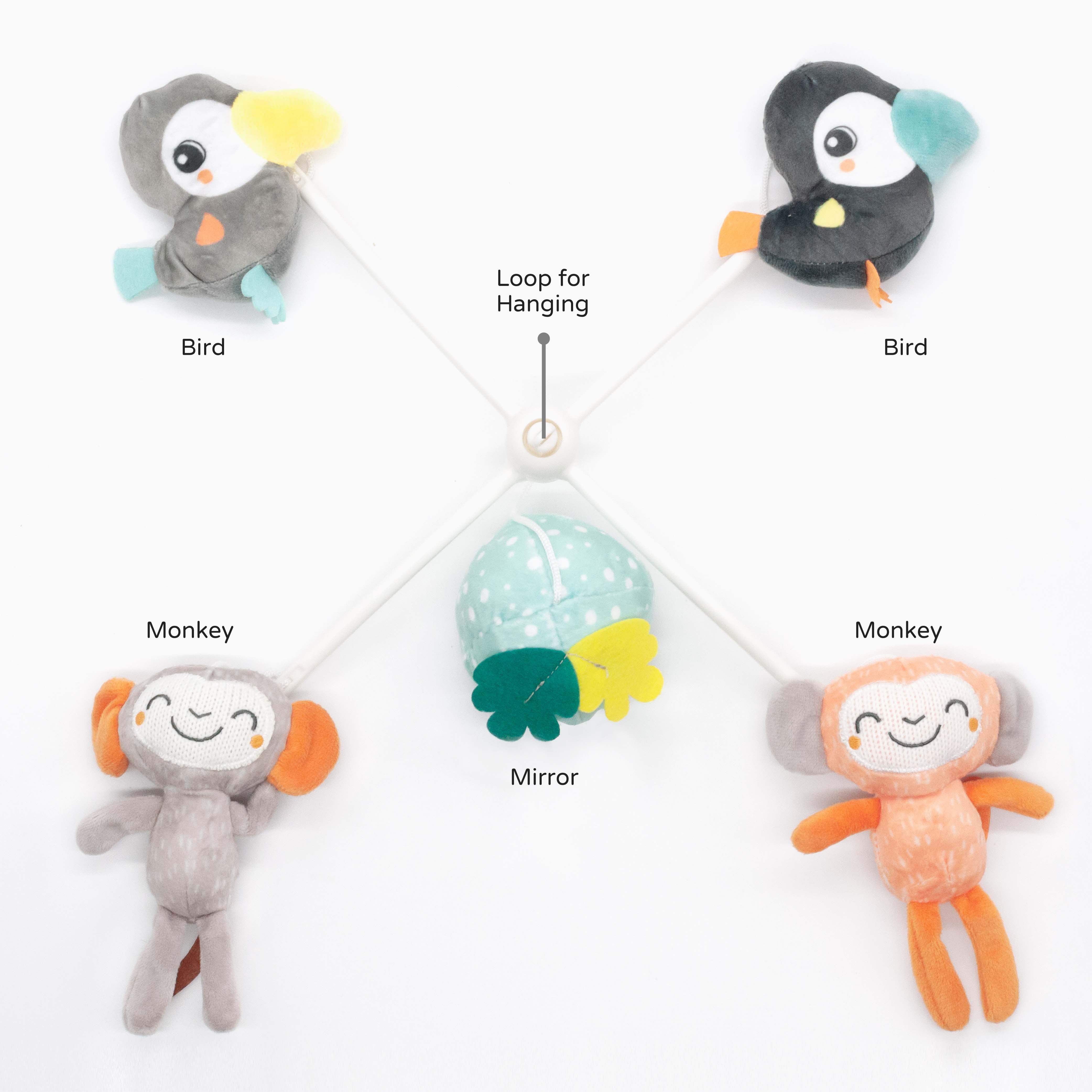 علاقة ألعاب موسيقية جانجل فريندز من مون-toys-babyandtoddlertoys-strollertoys-image-3