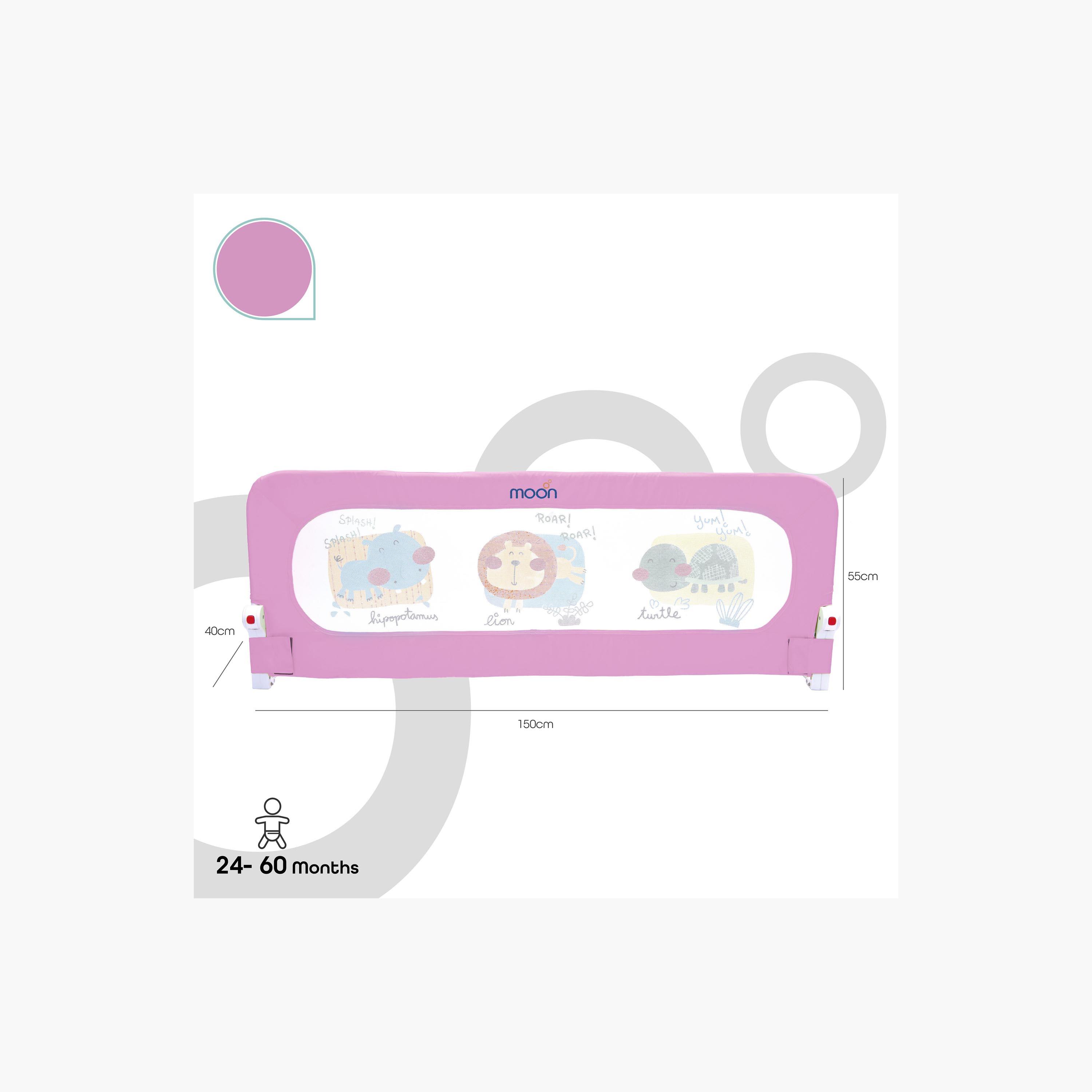Moon Sequr Printed Bed Rail-baby-healthandsafety-babyproofing-image-2