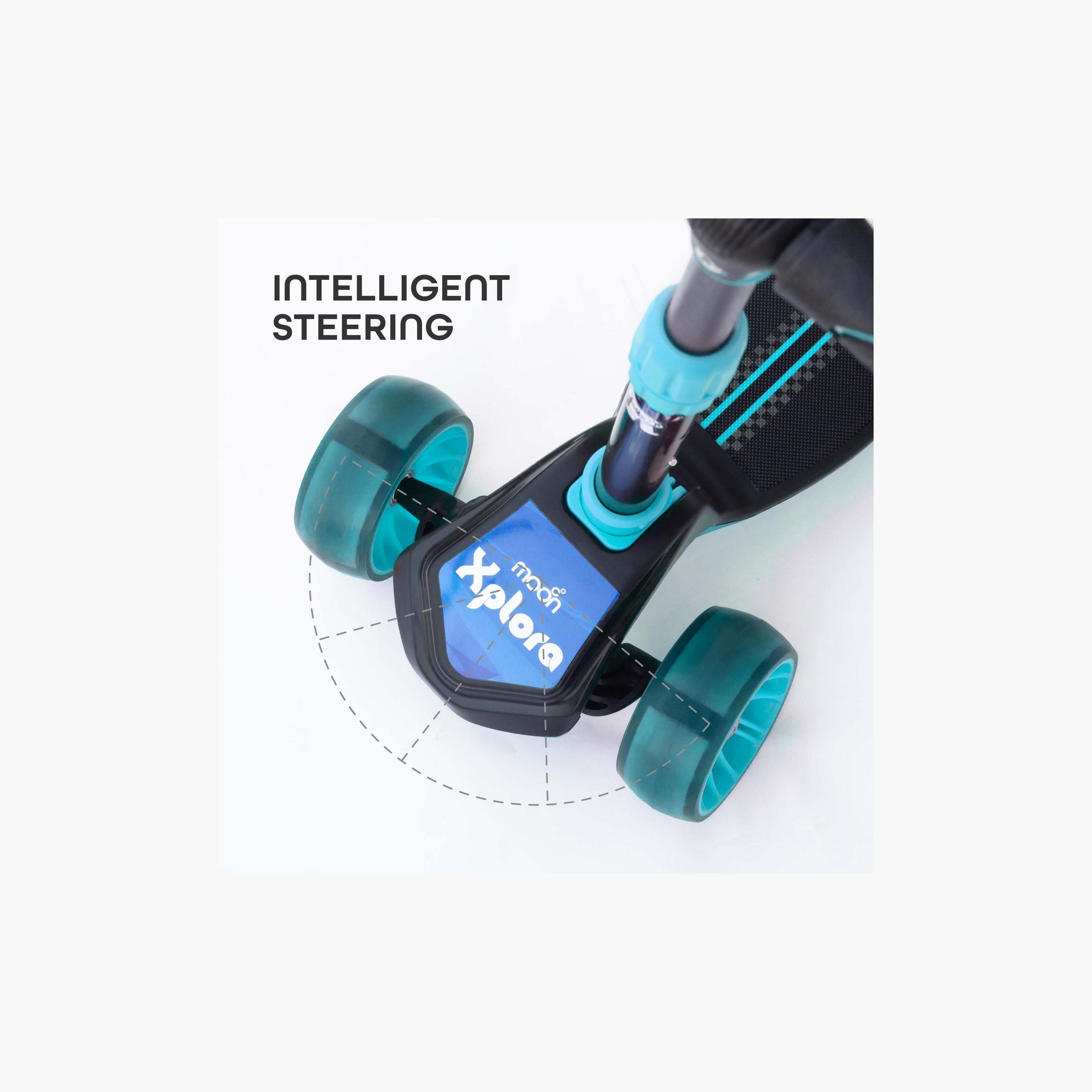 Moon Xplora Foldable Baby Scooter - Blue-toys-outdoor-scooters-image-4