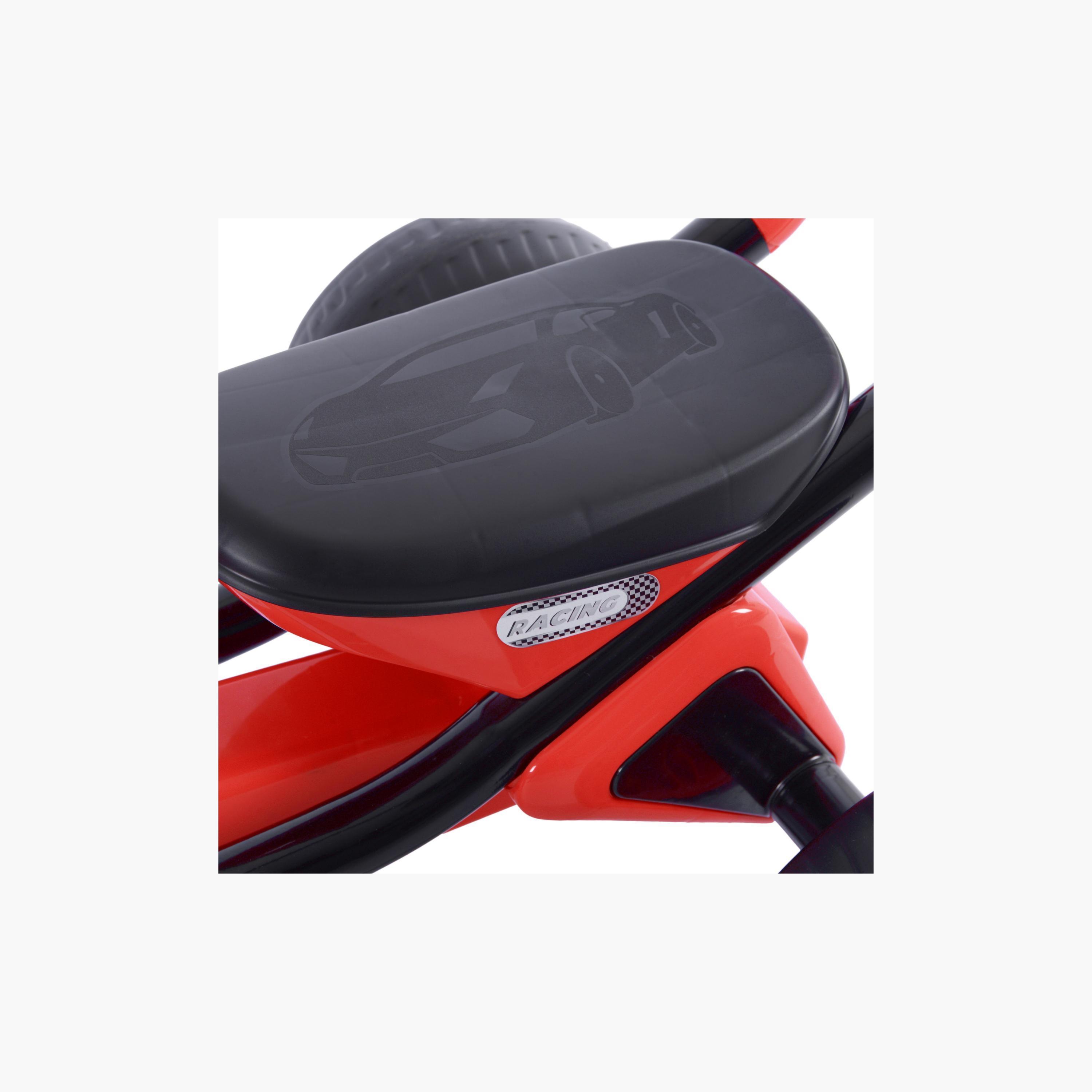 درّاجة برايزي جو كارت بدوّاسات من مون - أحمر-toys-outdoor-bikesandrideons-electricvehicles-image-3