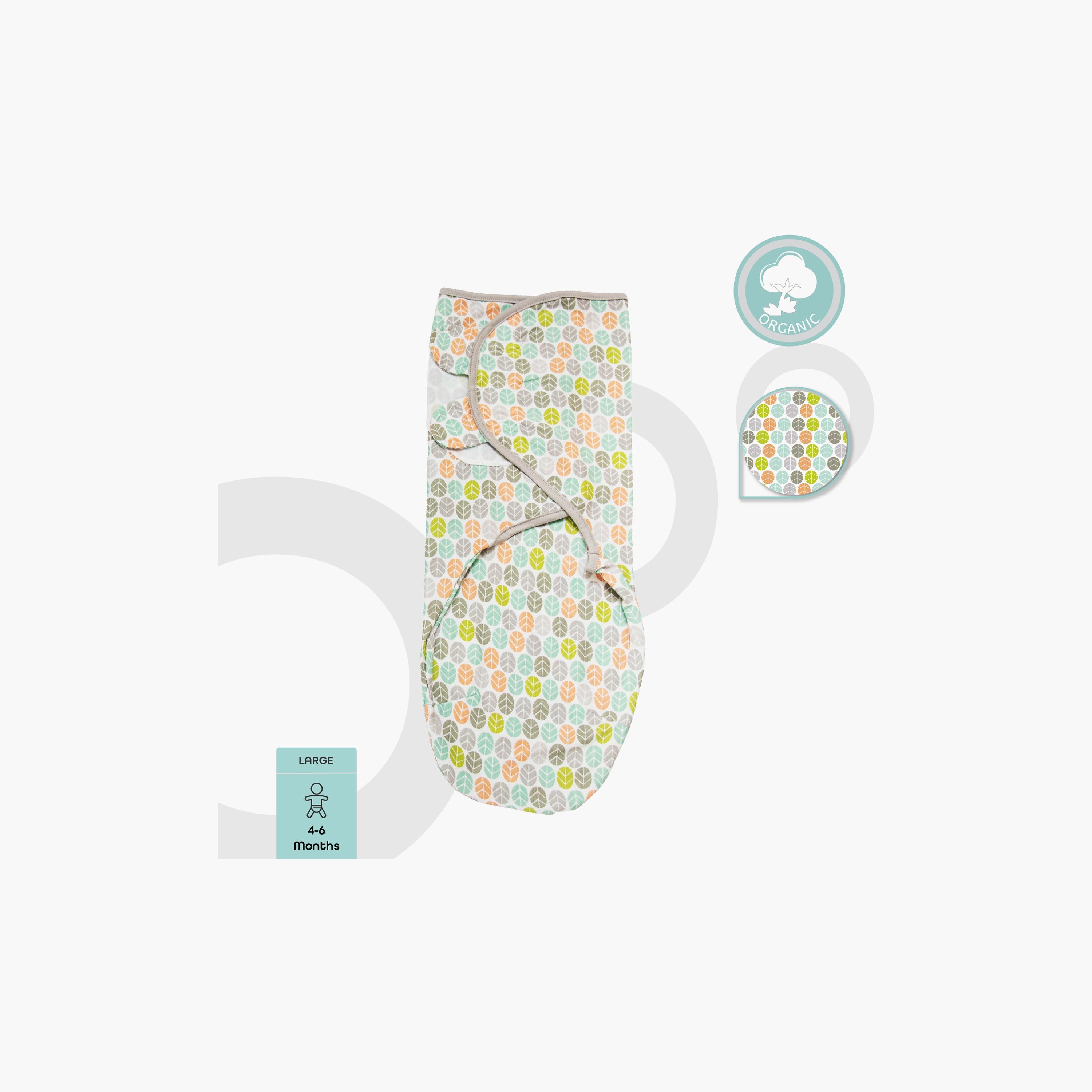 Moon Organic Printed Swaddle-baby-nursery-blanketsandswaddles-swaddlesandsleepingbags-image-2