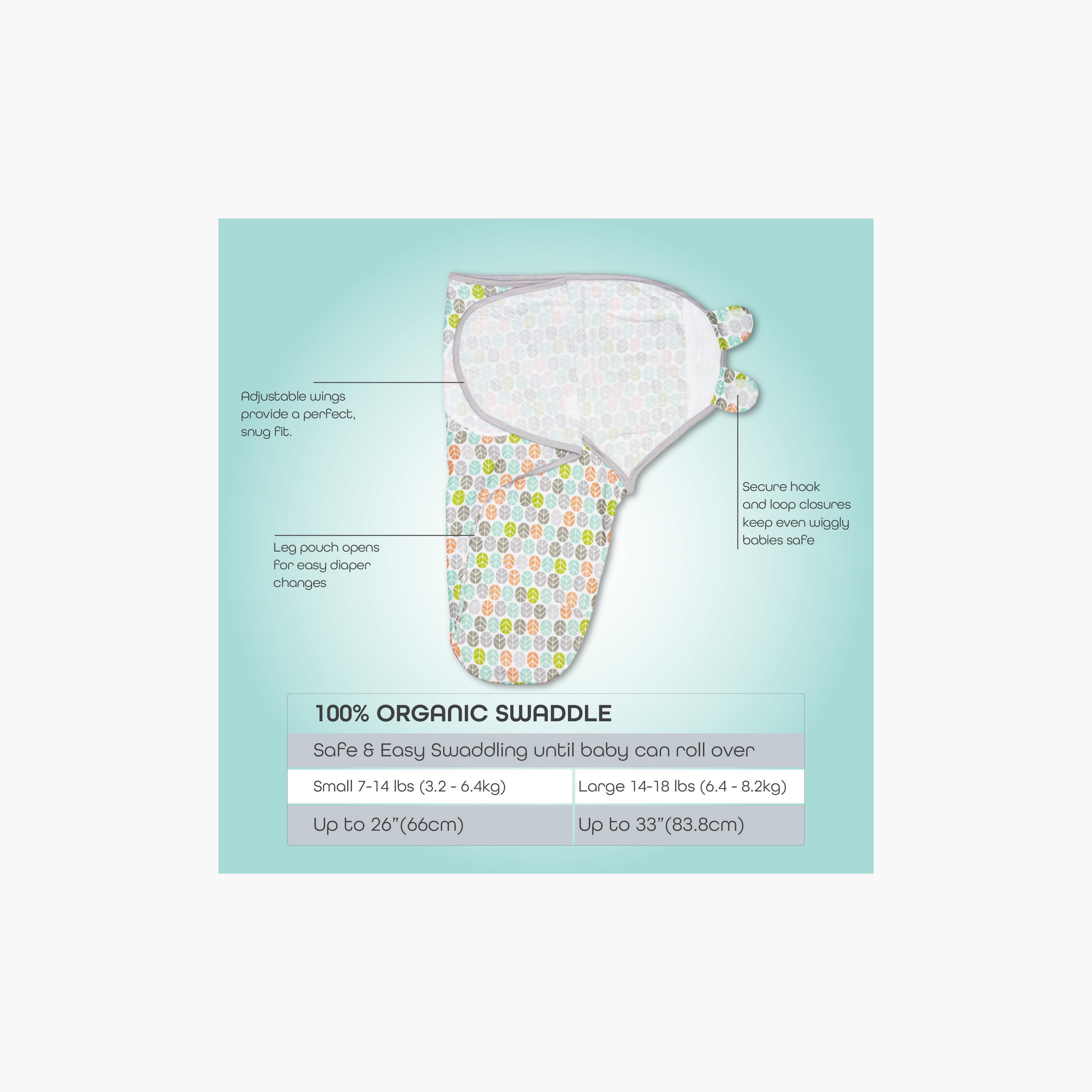 Moon Organic Printed Swaddle-baby-nursery-blanketsandswaddles-swaddlesandsleepingbags-image-3