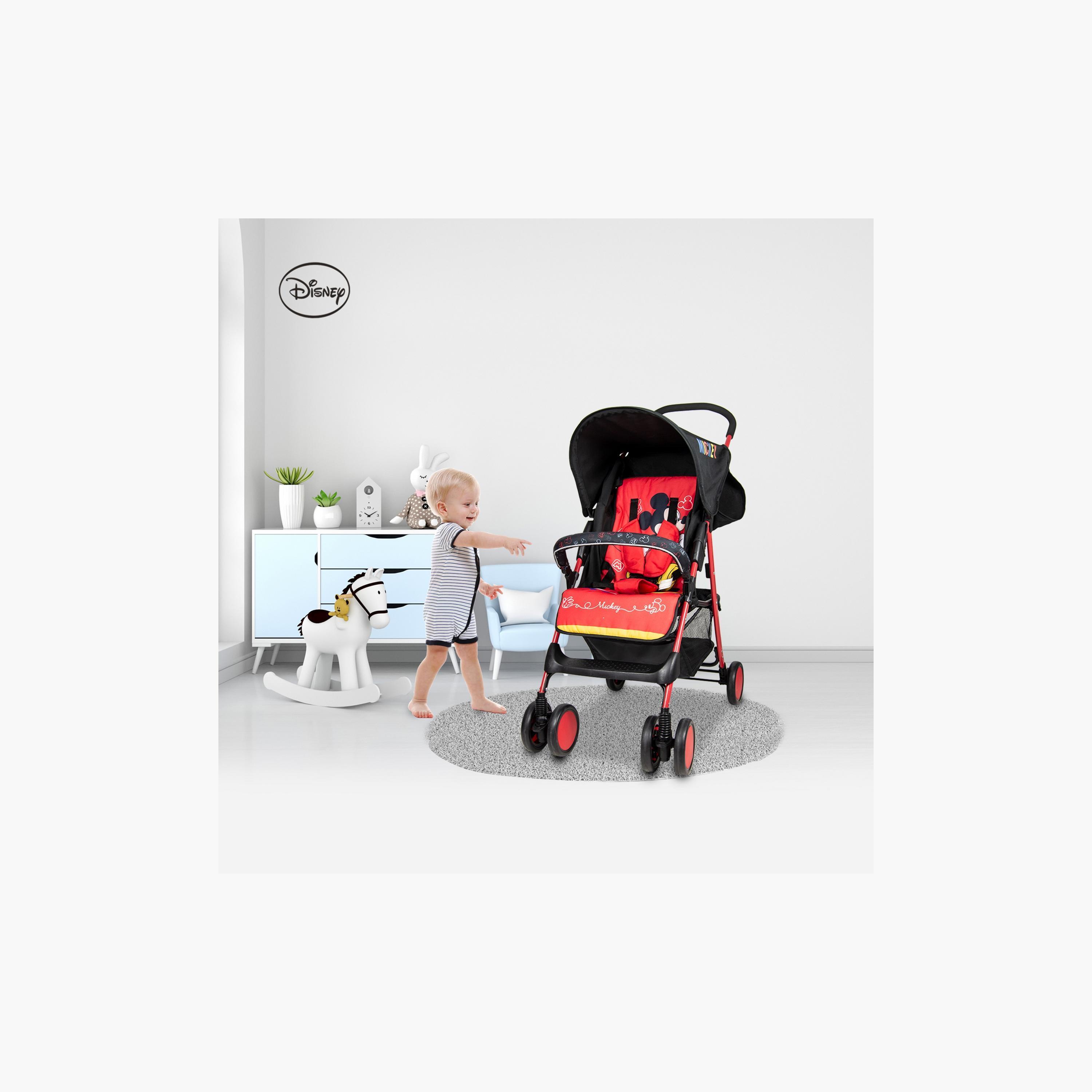 Disney Mickey Mouse Print Stroller with Canopy-baby-gear-strollersandprams-strollers-image-2