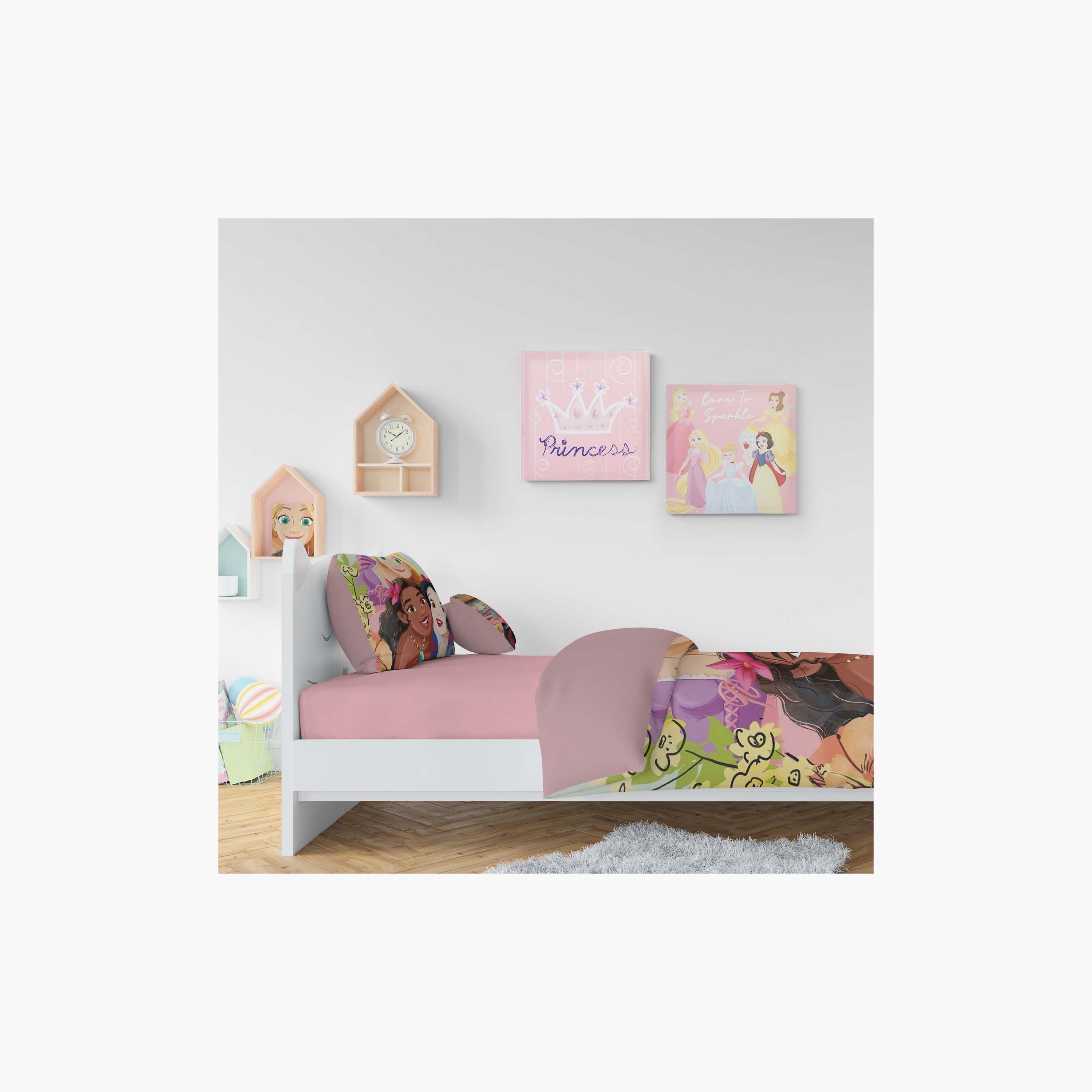 Disney 2-Piece Princess Print Wall Canvas Set-baby-nursery-roomdecor-image-2