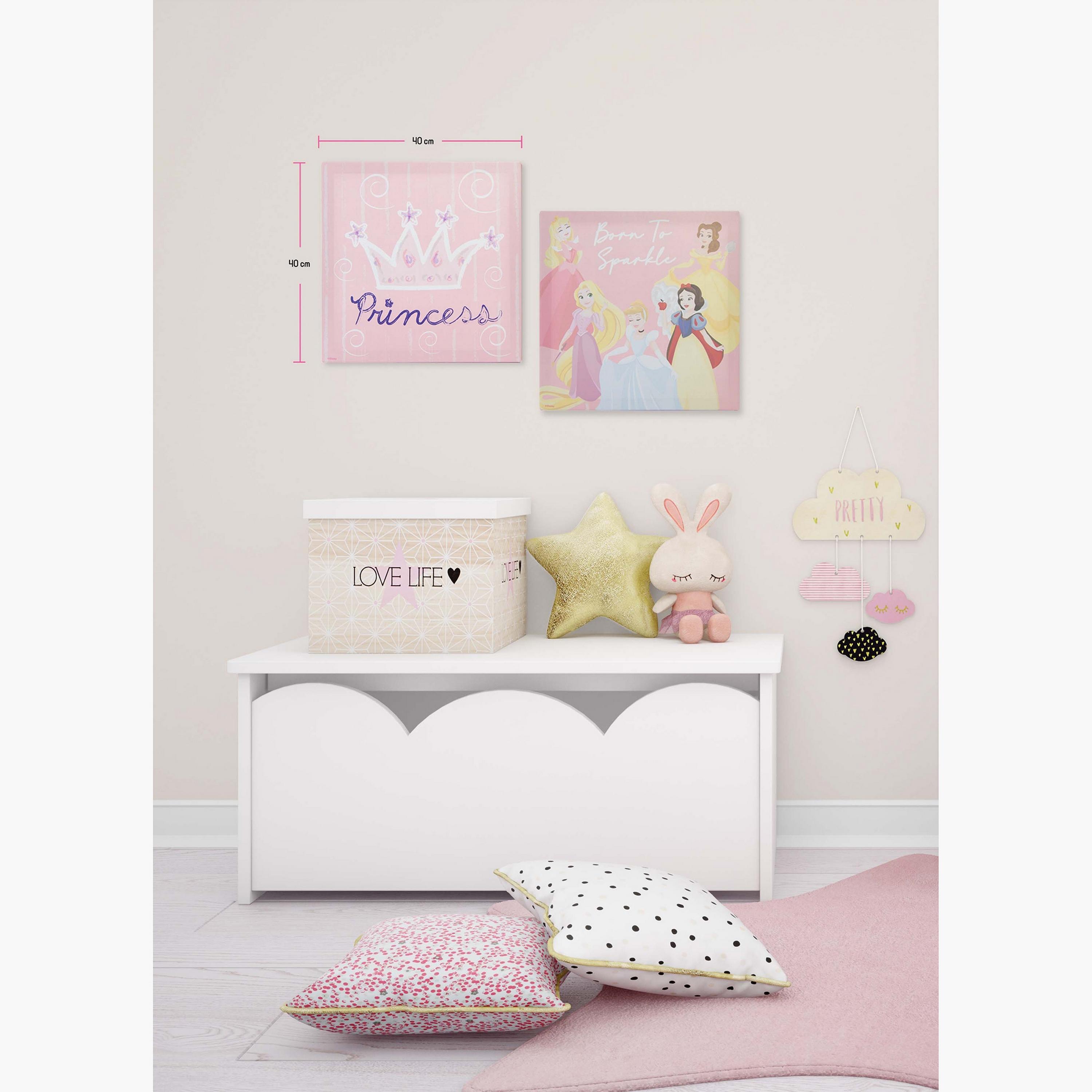 Disney 2-Piece Princess Print Wall Canvas Set-baby-nursery-roomdecor-image-3