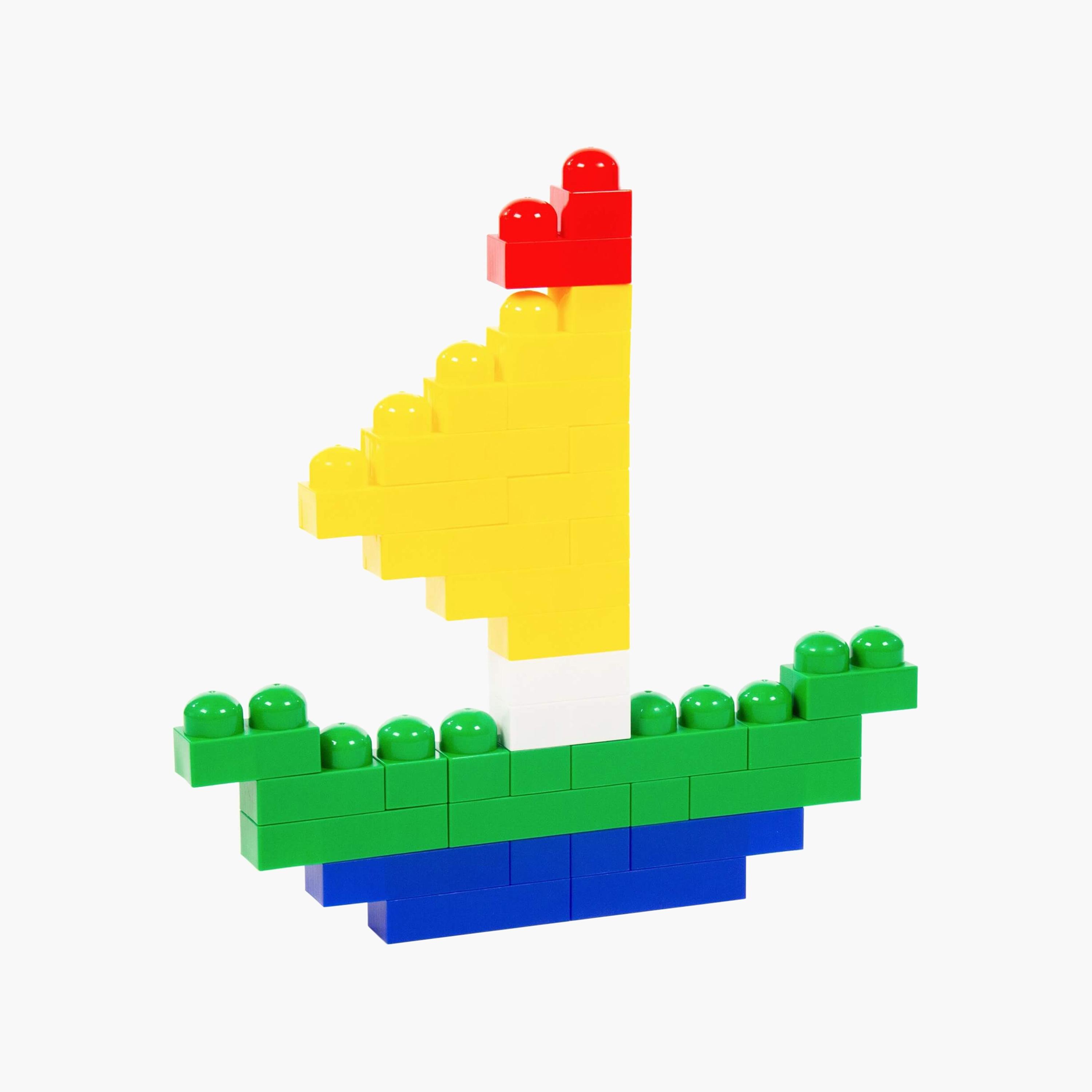 مجموعة بناء جونيور 51  قطعة من بوليسي-toys-buildingblocks-constructionsets-image-1