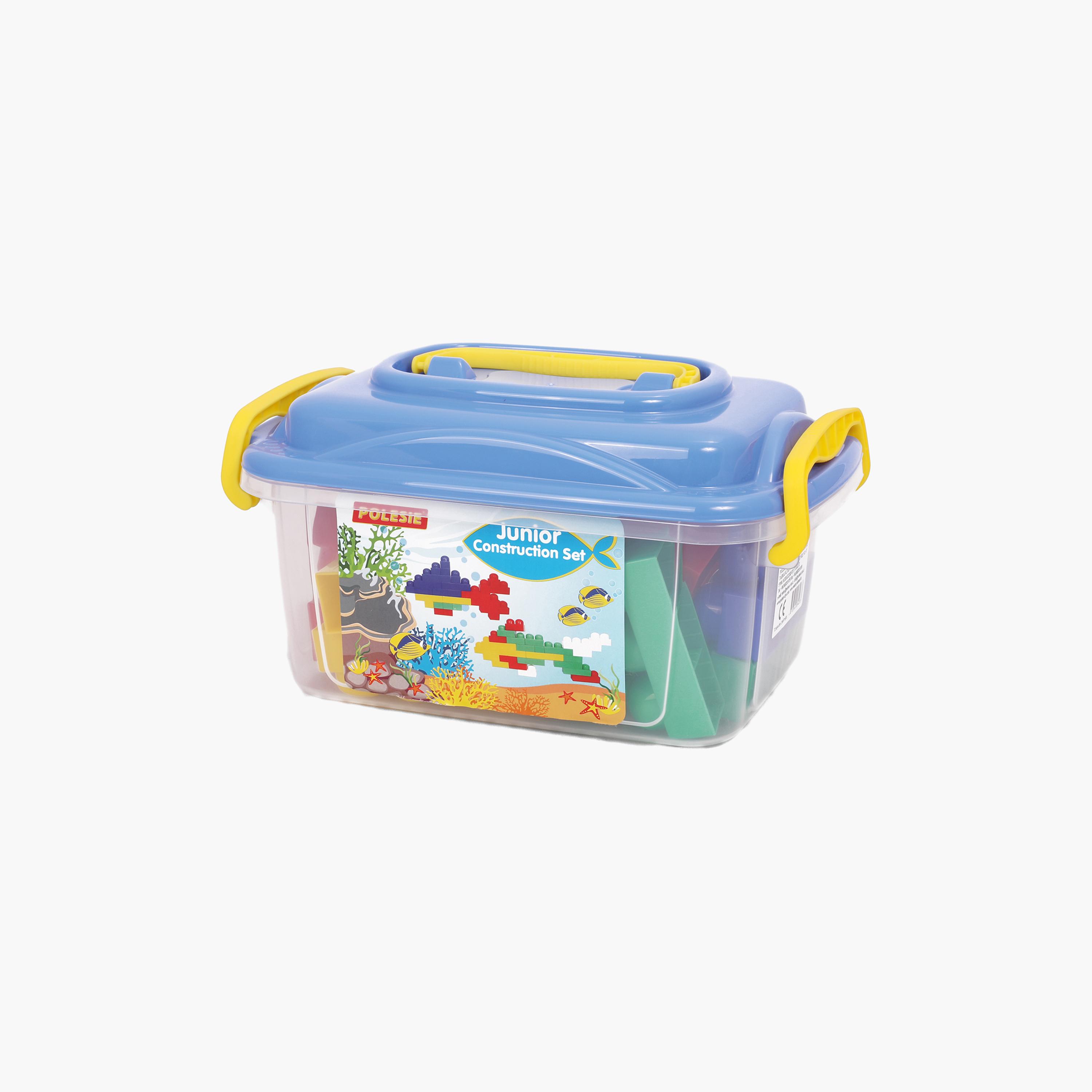 مجموعة مكعبات بناء جونيور 40 قطعة من بوليسي-toys-buildingblocks-constructionsets-image-1