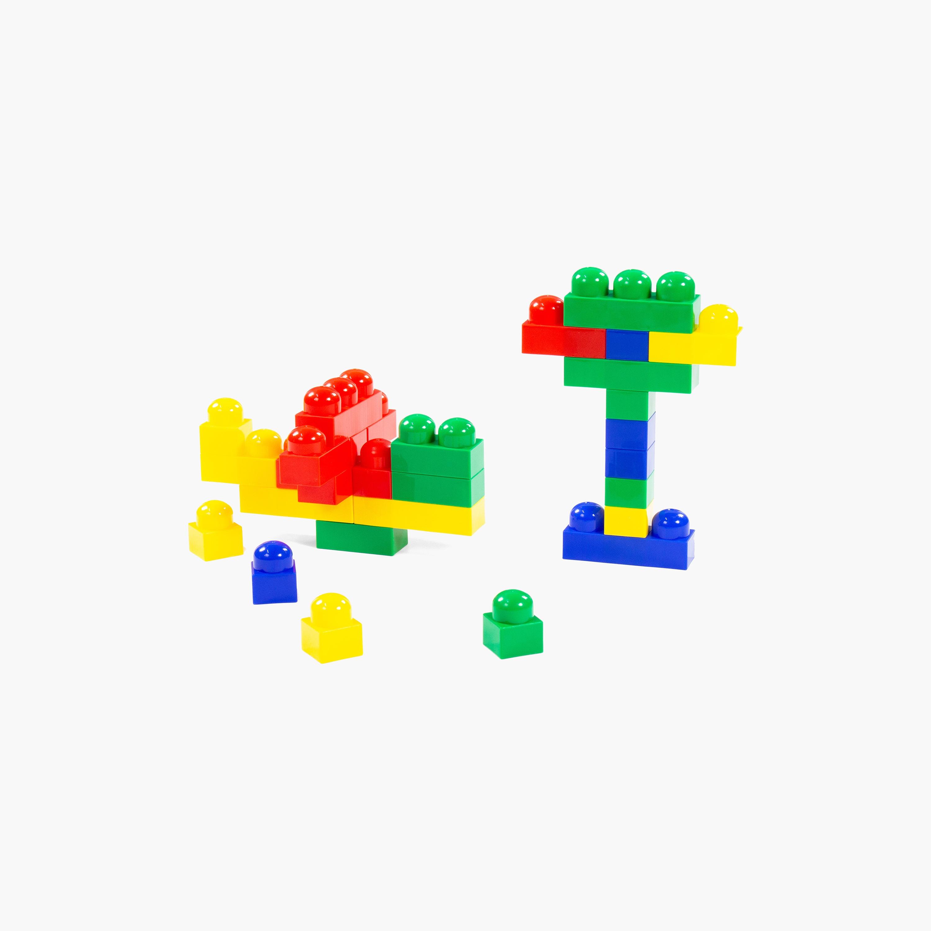 مجموعة مكعبات بناء جونيور 40 قطعة من بوليسي-toys-buildingblocks-constructionsets-image-4