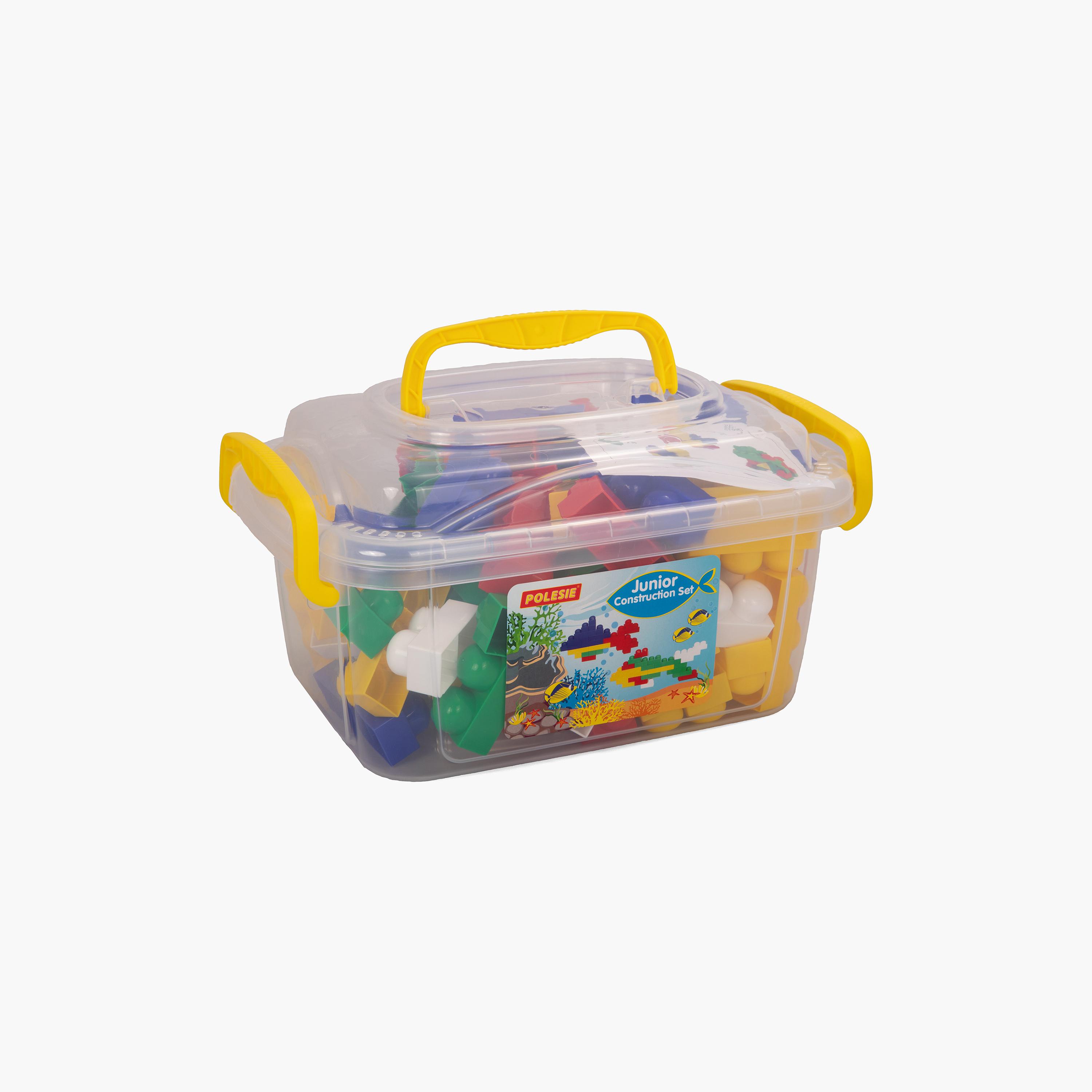 مجموعة مكعبات بناء جونيور 108 قطعة من بوليسي-toys-buildingblocks-constructionsets-image-2