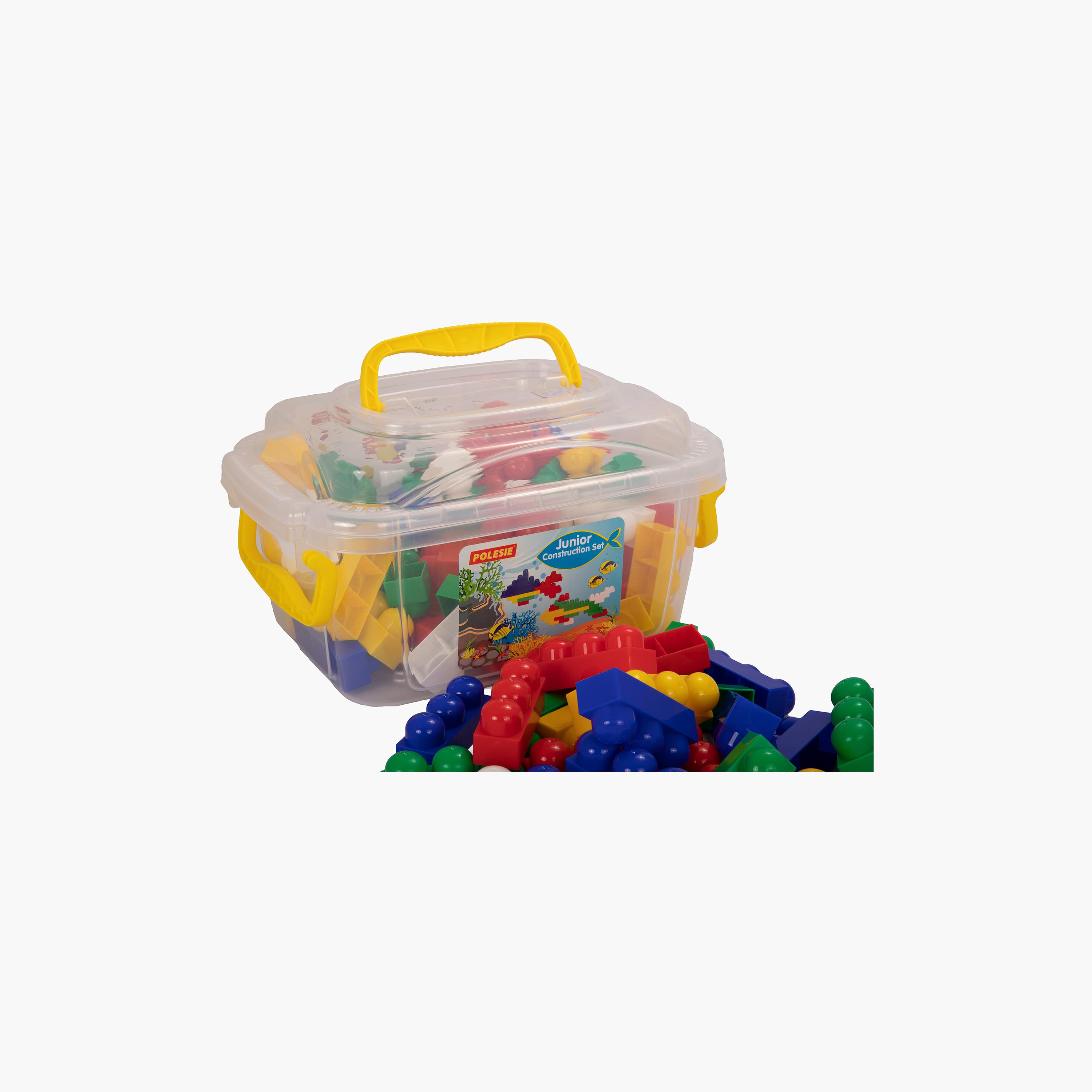 مجموعة مكعبات بناء جونيور 108 قطعة من بوليسي-toys-buildingblocks-constructionsets-image-3