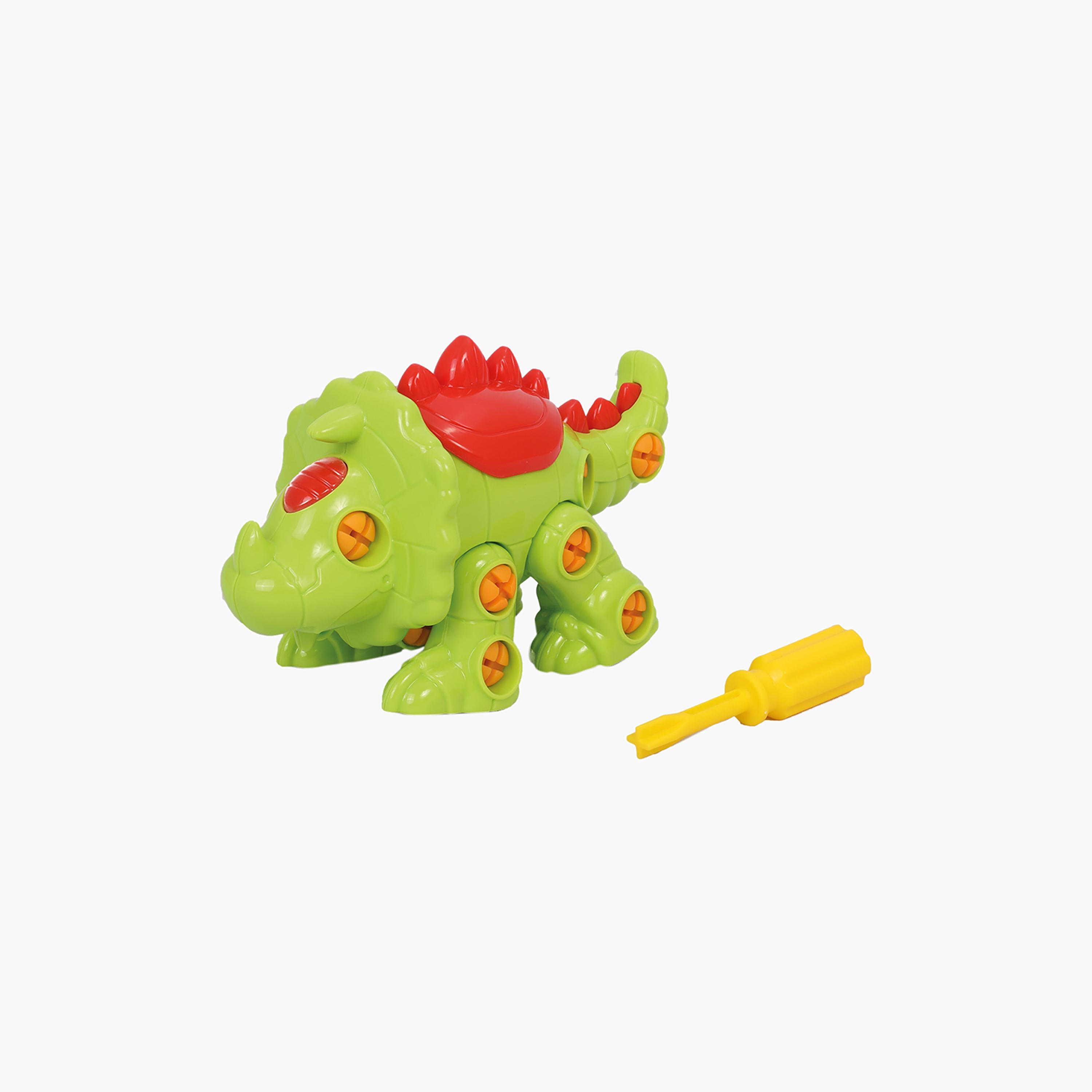 مجموعة مكعبات بناء ديناصور تيرانوصور من بوليسي-toys-buildingblocks-constructionsets-image-1
