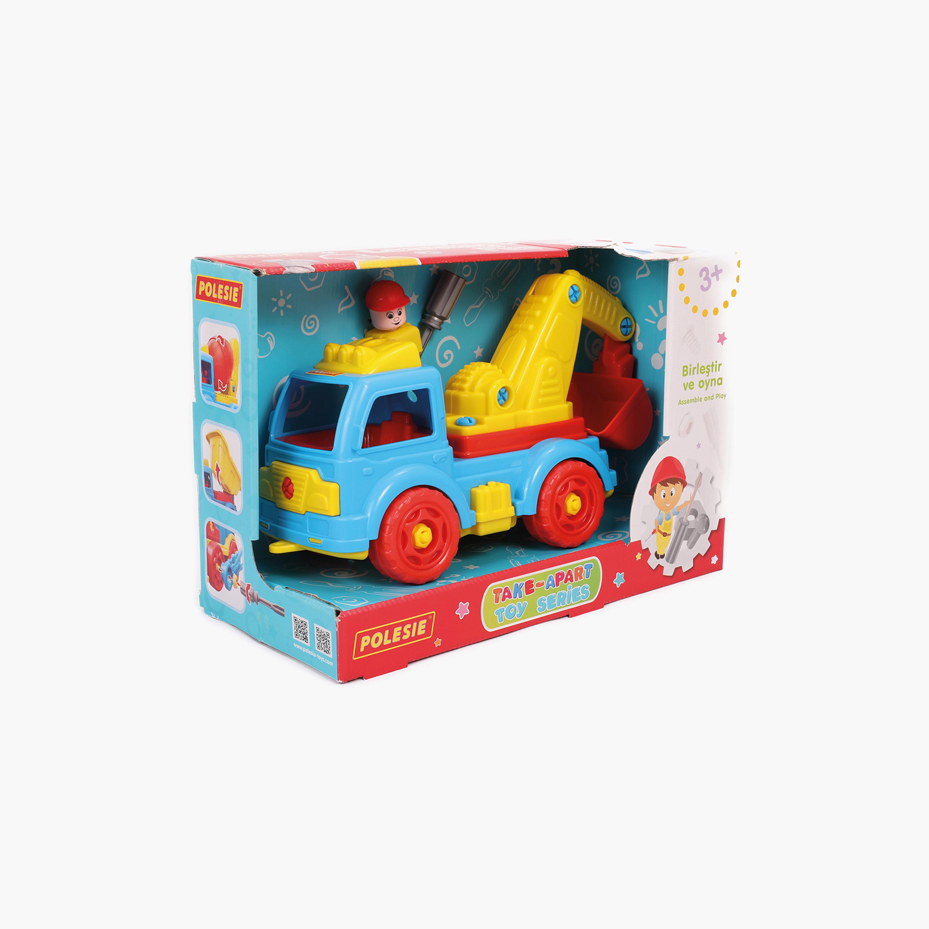 Polesie Take-Apart Excavator Truck Toy-toys-playvehicles-utilityvehicles-image-3
