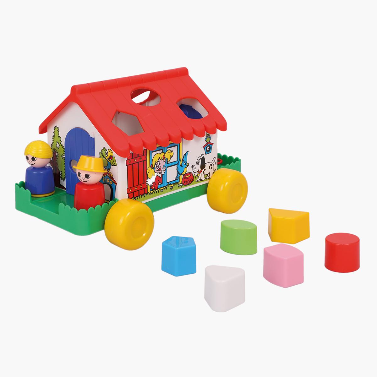 Polesie Shape and Sort House Playset-toys-babyandtoddlertoys-learningtoys-image-2